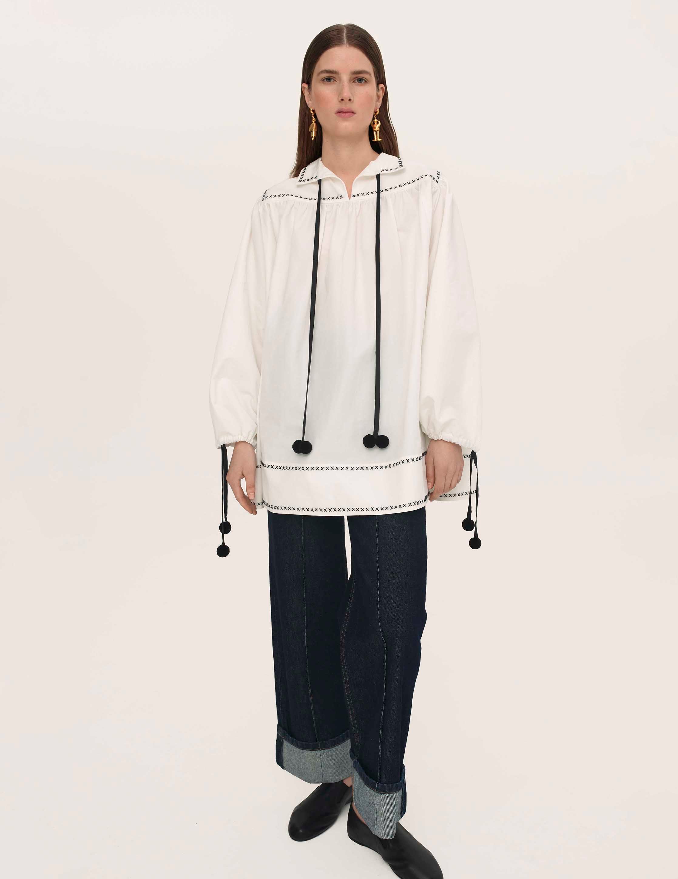 Gunia Project - ANNYCHKA embroidered shirt