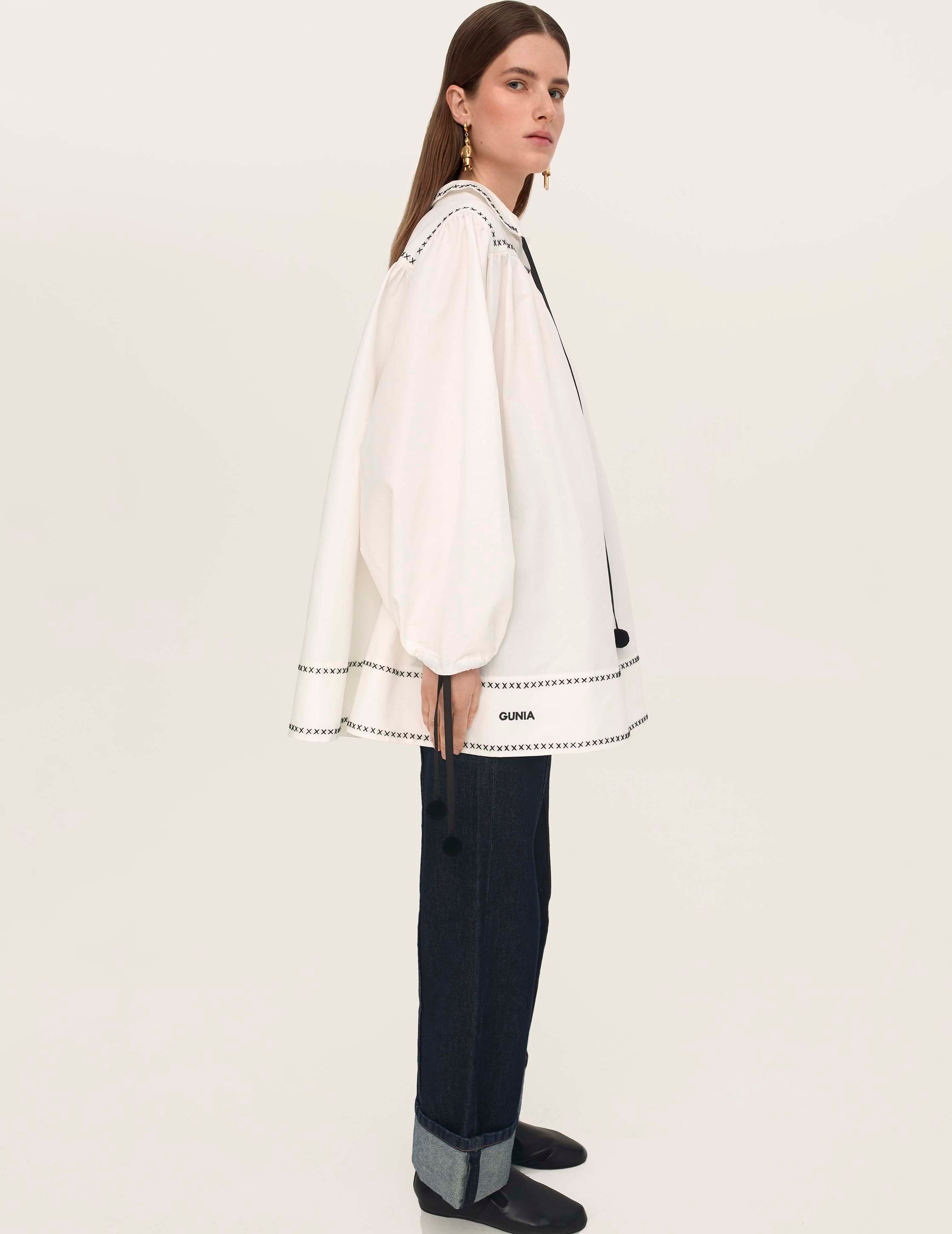 Gunia Project - ANNYCHKA embroidered shirt