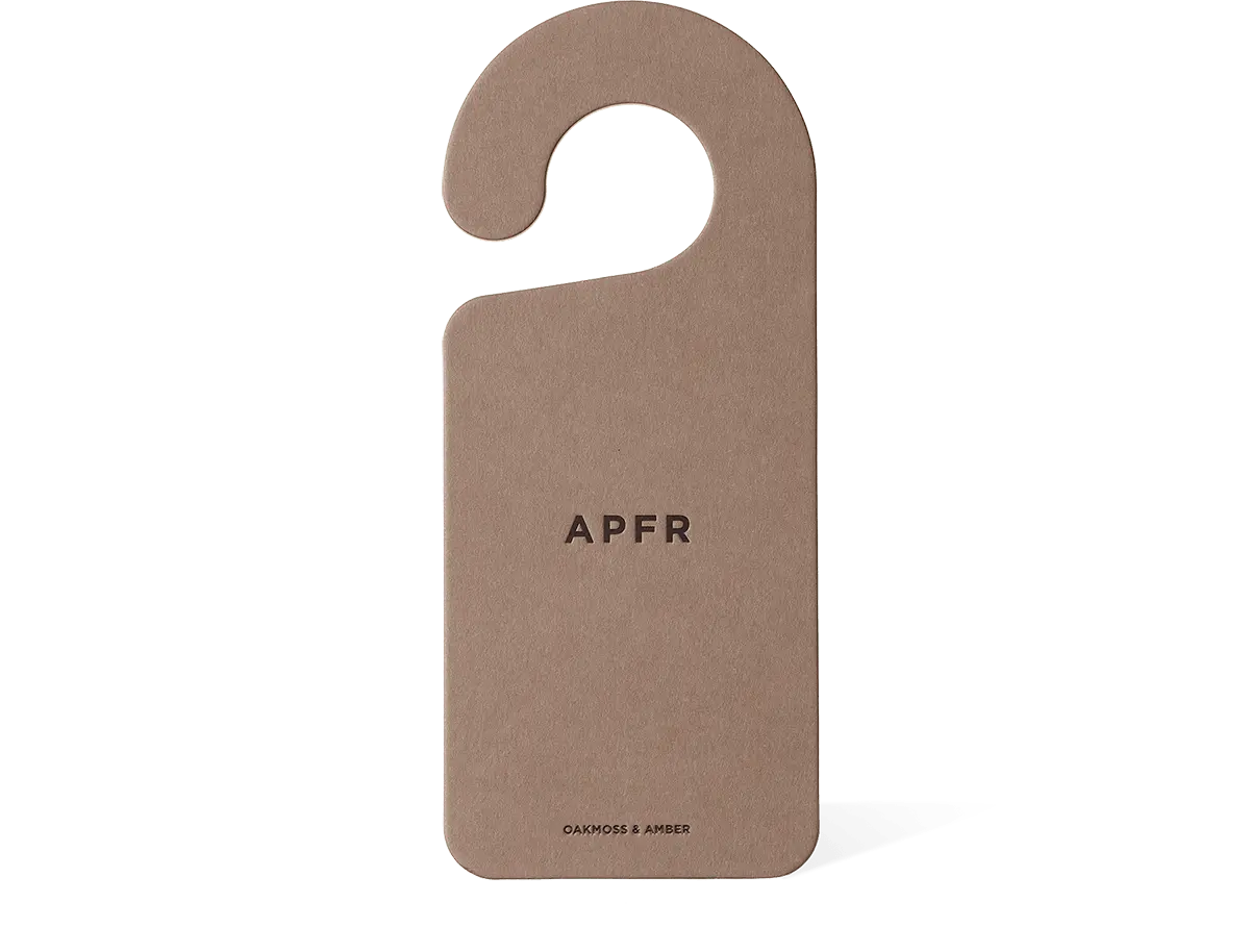 APFR Closet Tag - OAKMOSS & AMBER