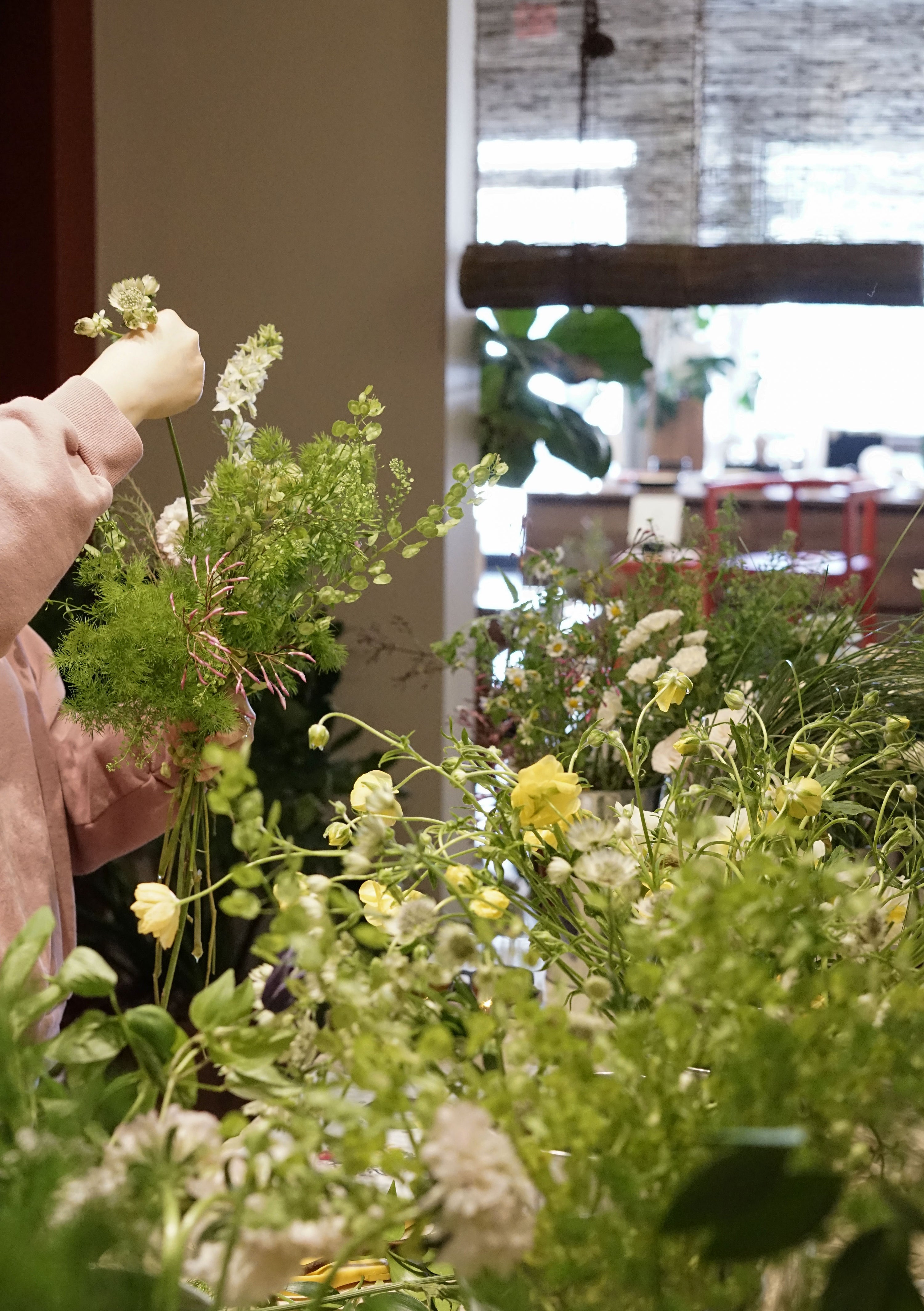 Bridal Bouquet Workshop collaboration with AINA FLORAL