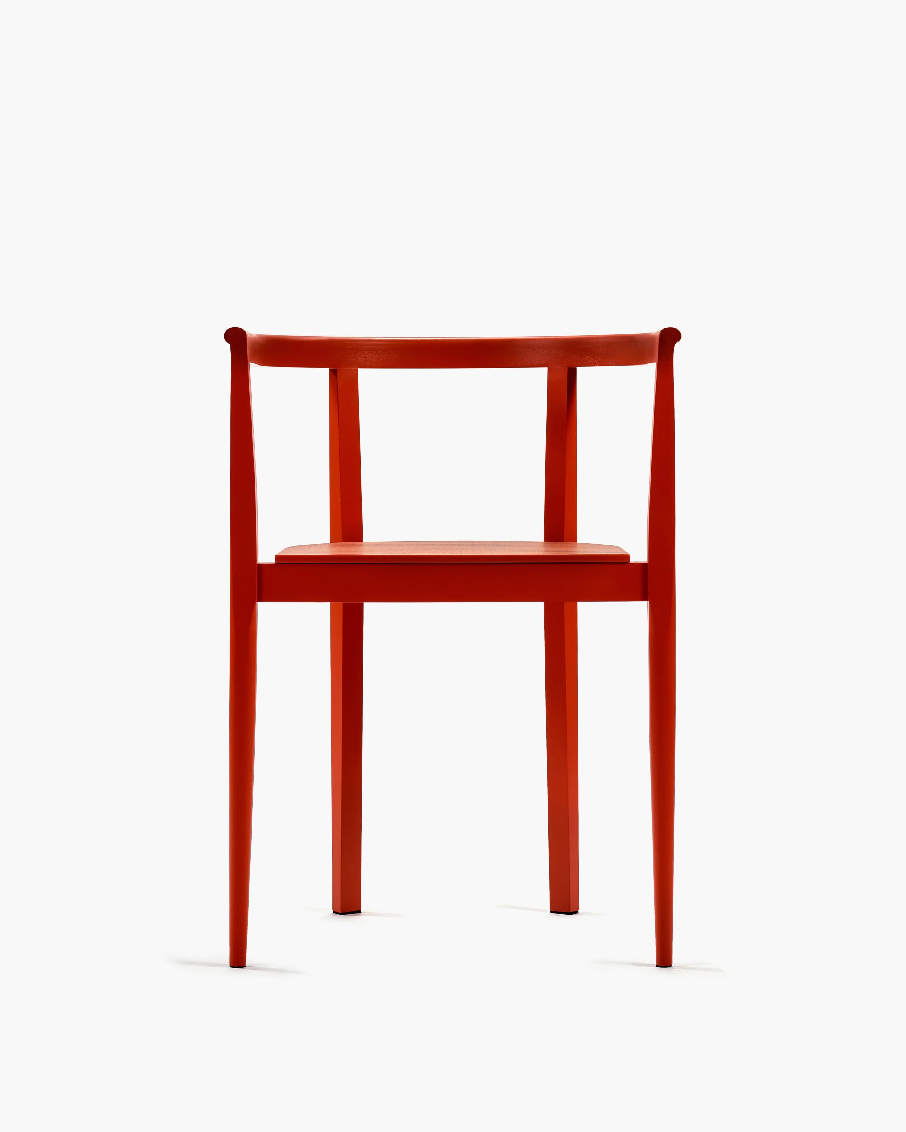 Chair beech red Elé | Serax by Ann Demeulemeester