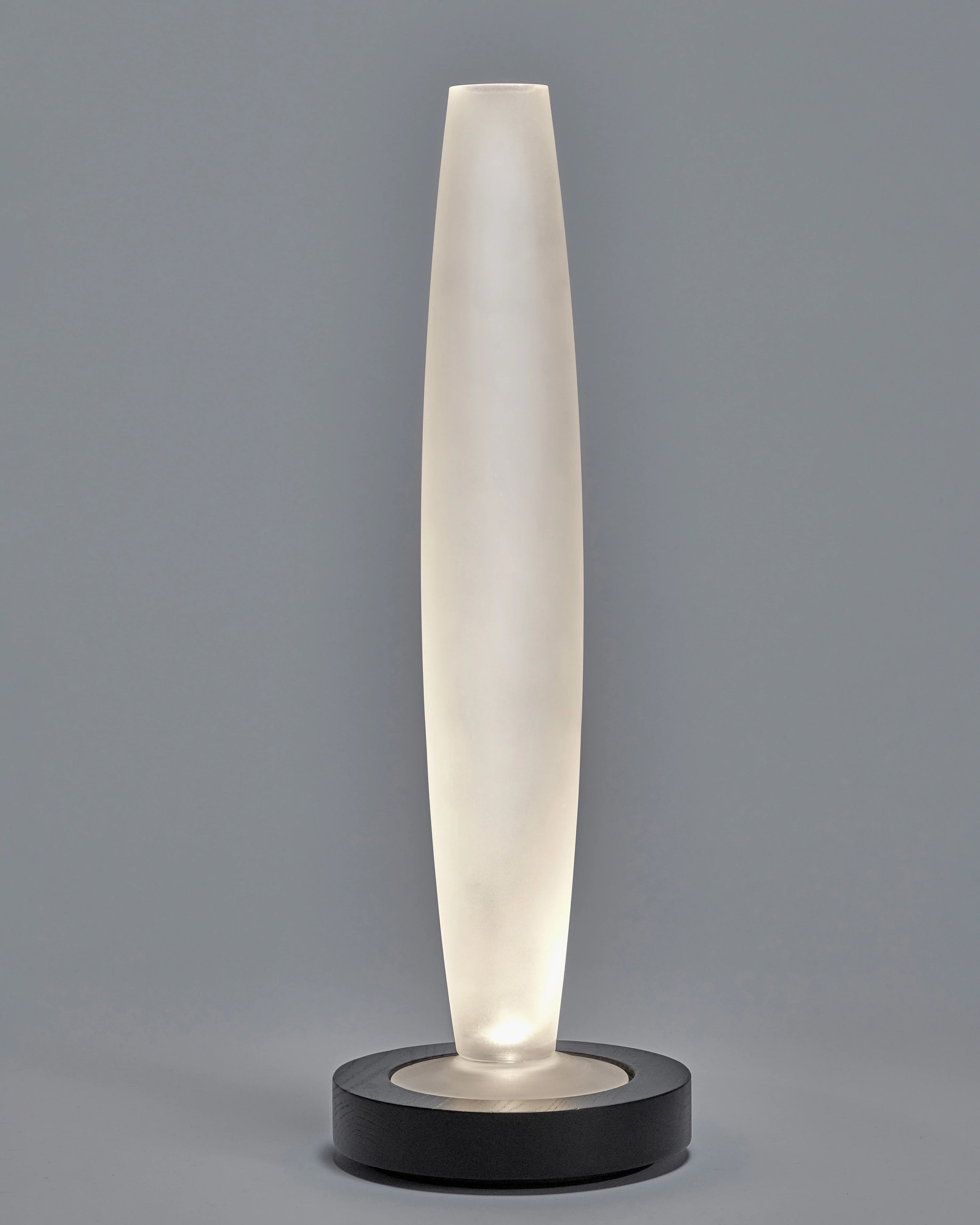 Vase/table lamp black white Lys 3 | Serax by Ann Demeulemeester