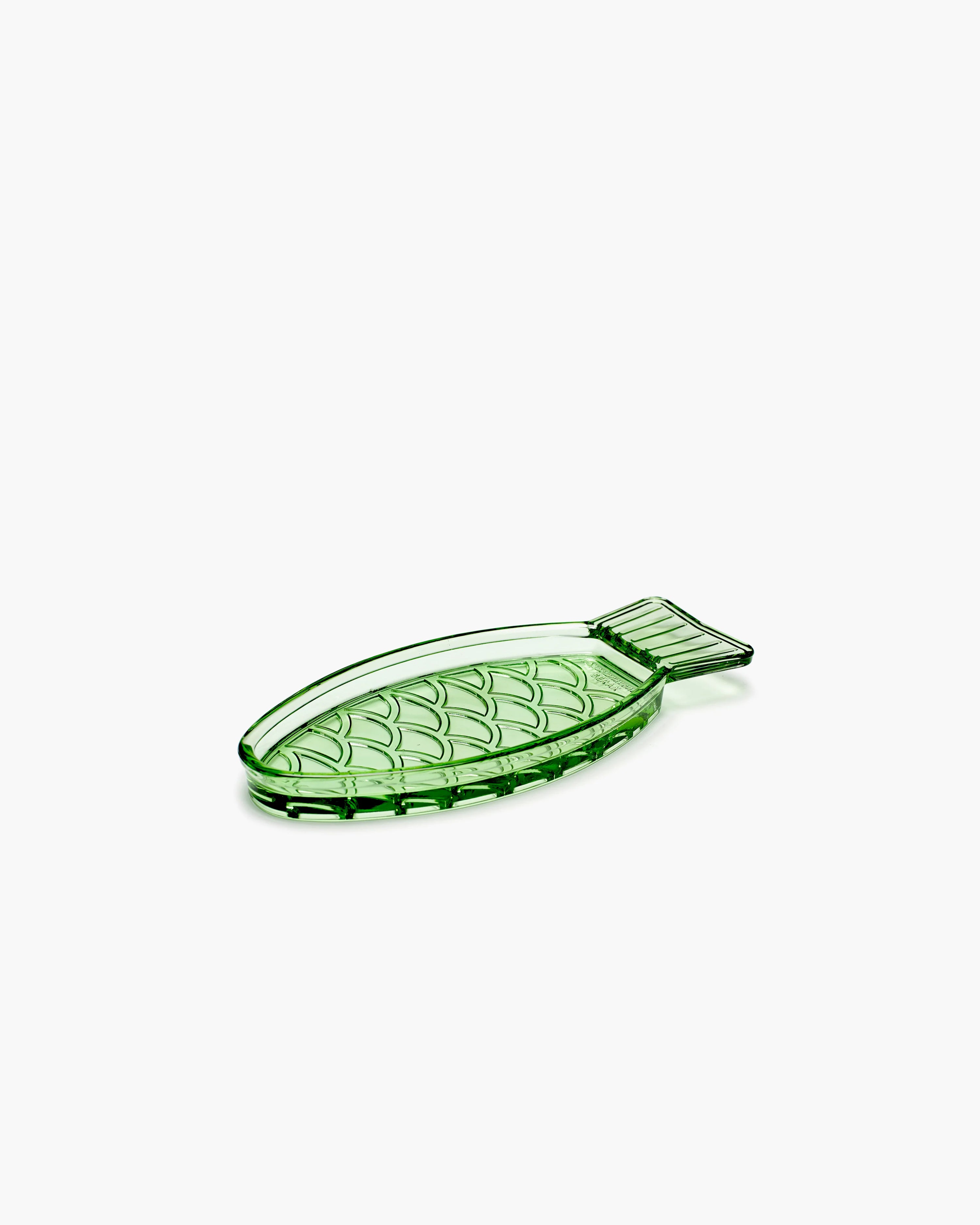 Dish S transparent green Fish & Fish