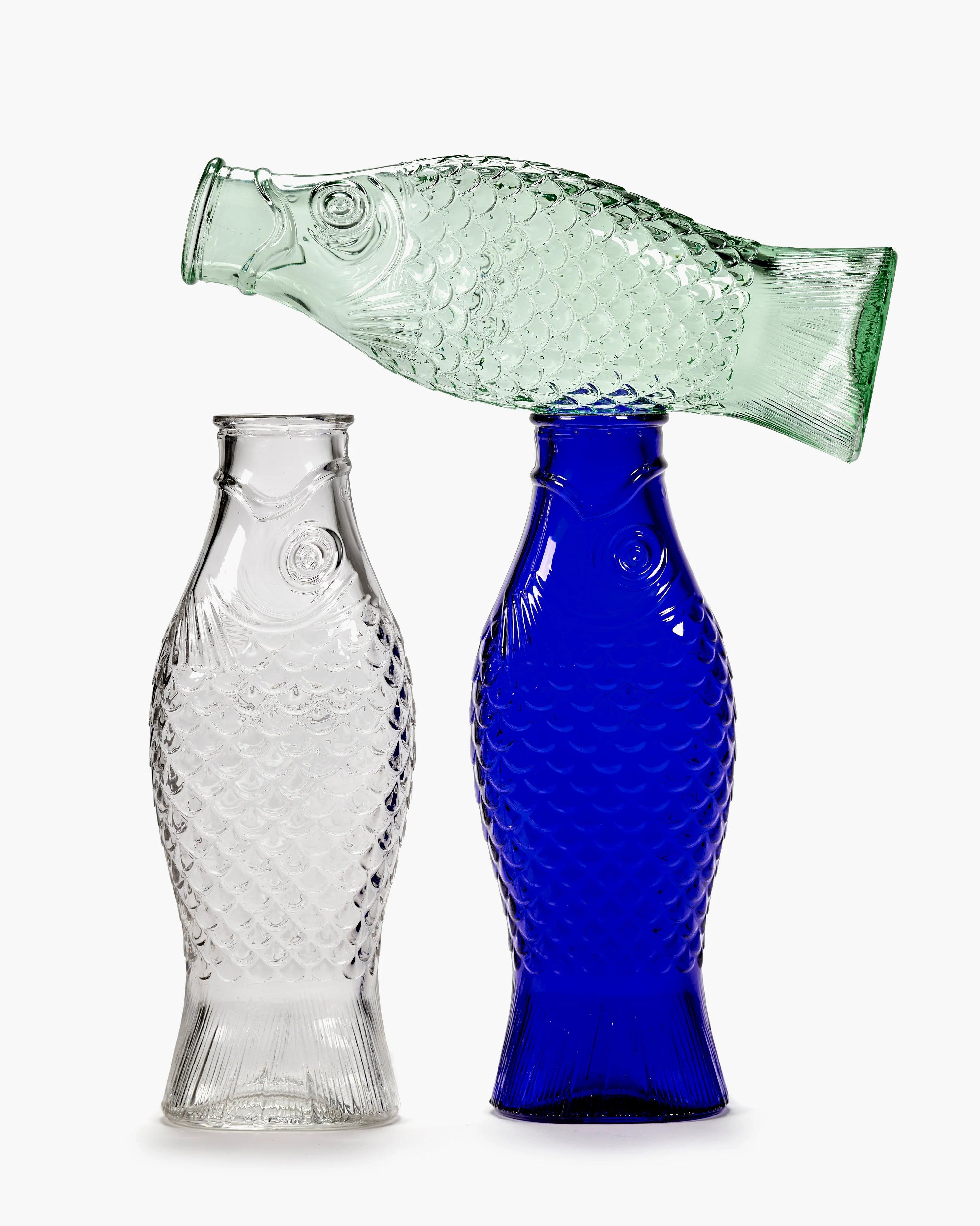 Carafe blue Fish & Fish