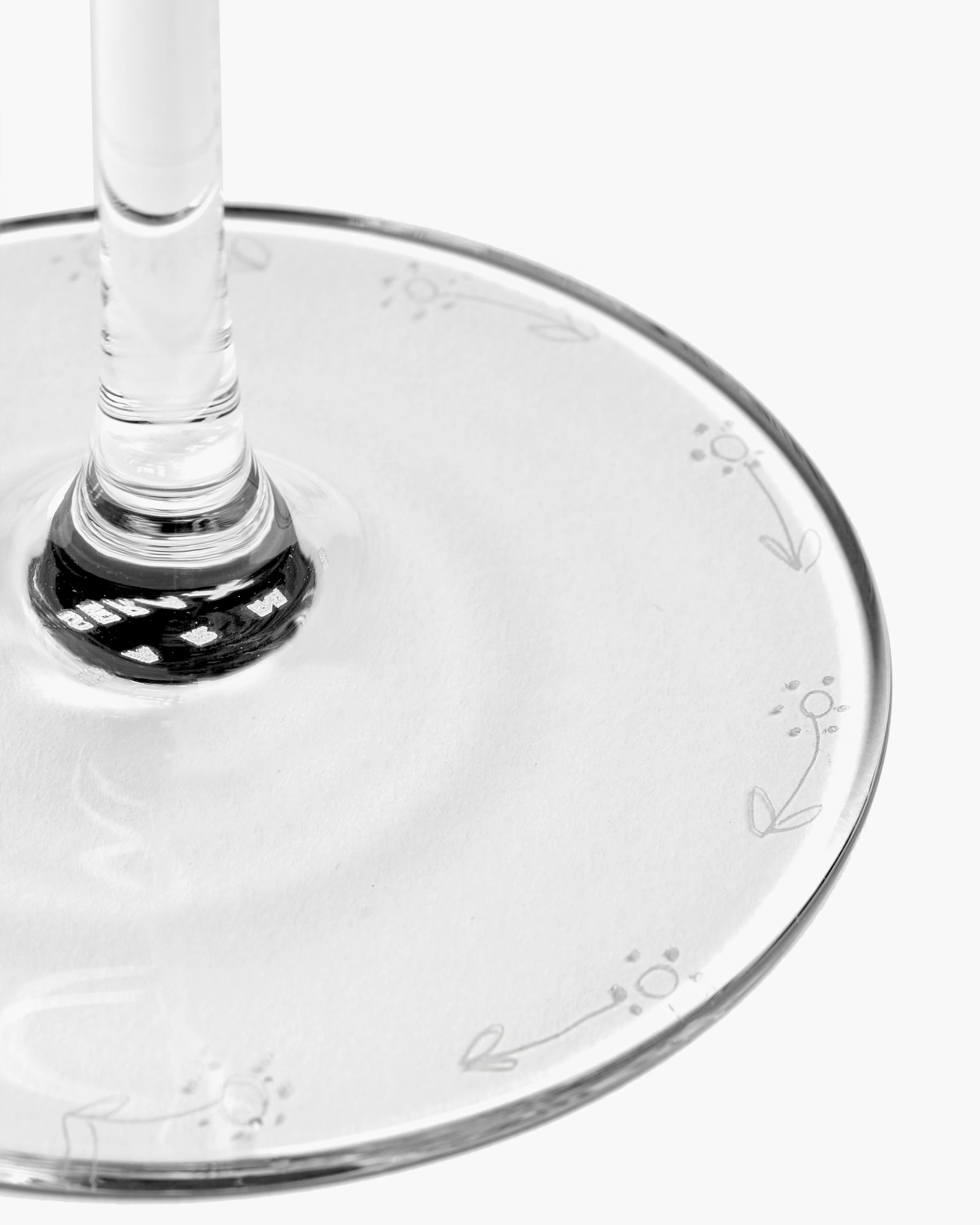 RED WINE GLASS ANEMONE VANIGLIA MF