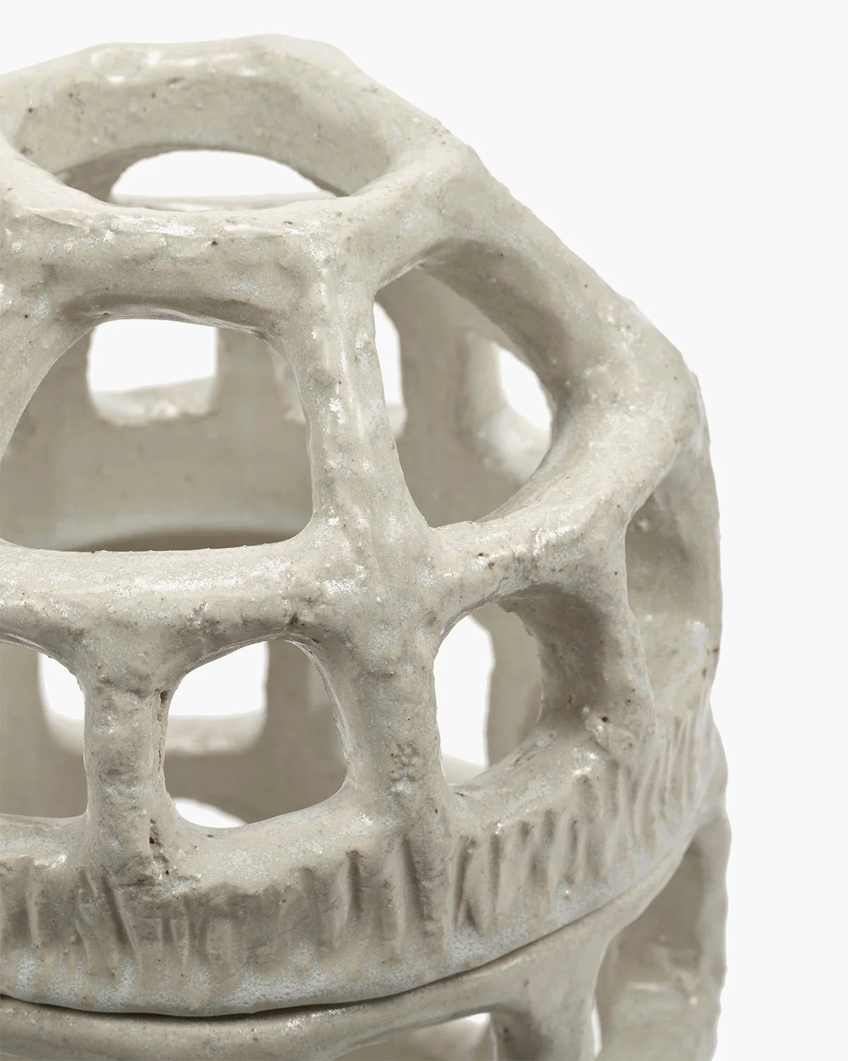 Pique-fleurs vase white Rosie