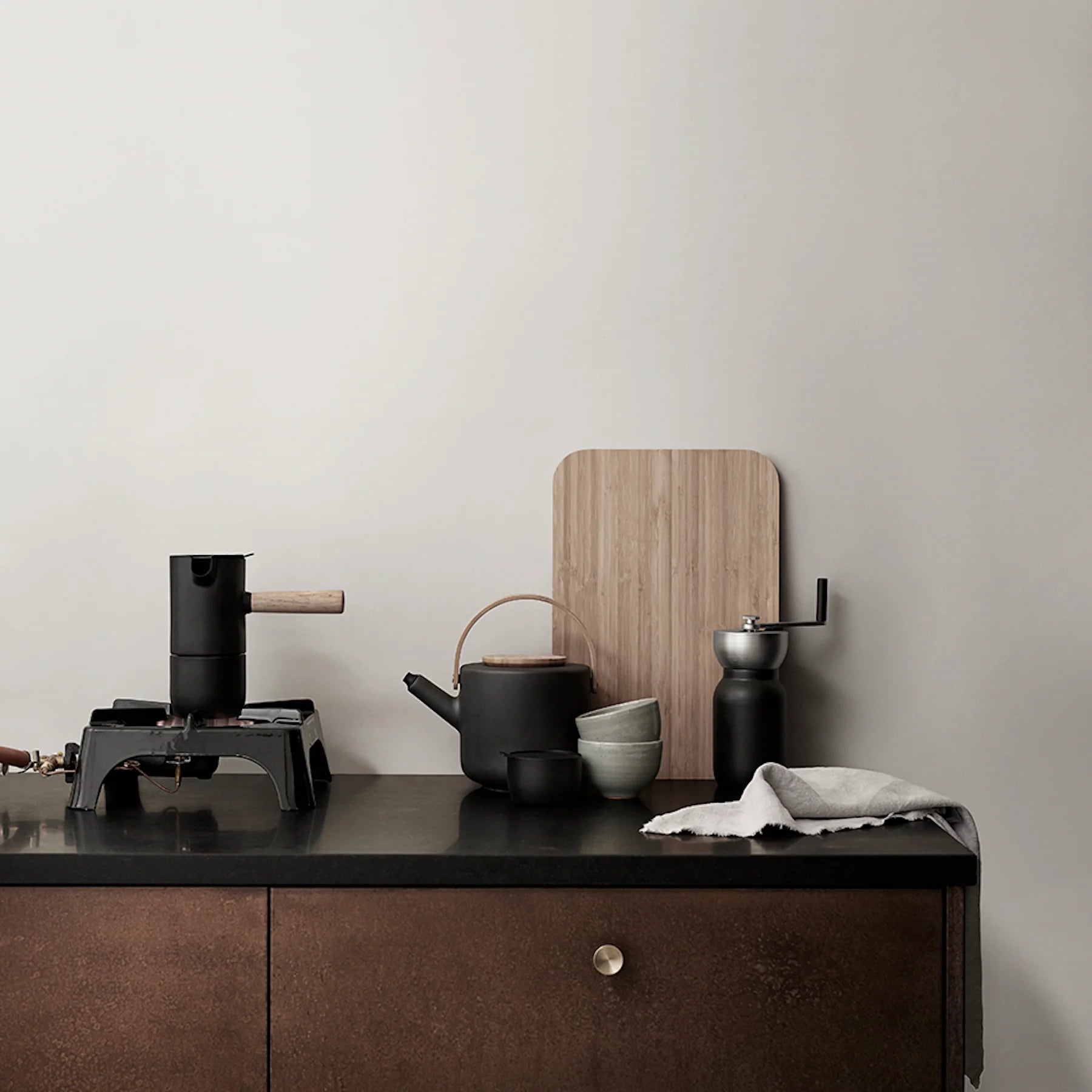 Collar Espresso Maker 0.25L, Black - Stelton