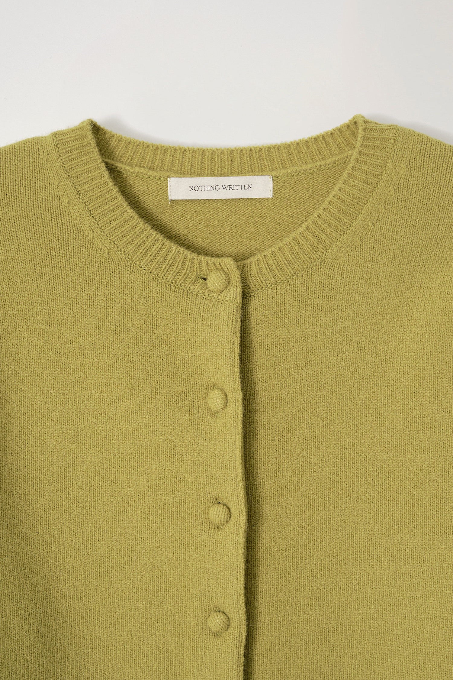Diene round cardigan - Olive