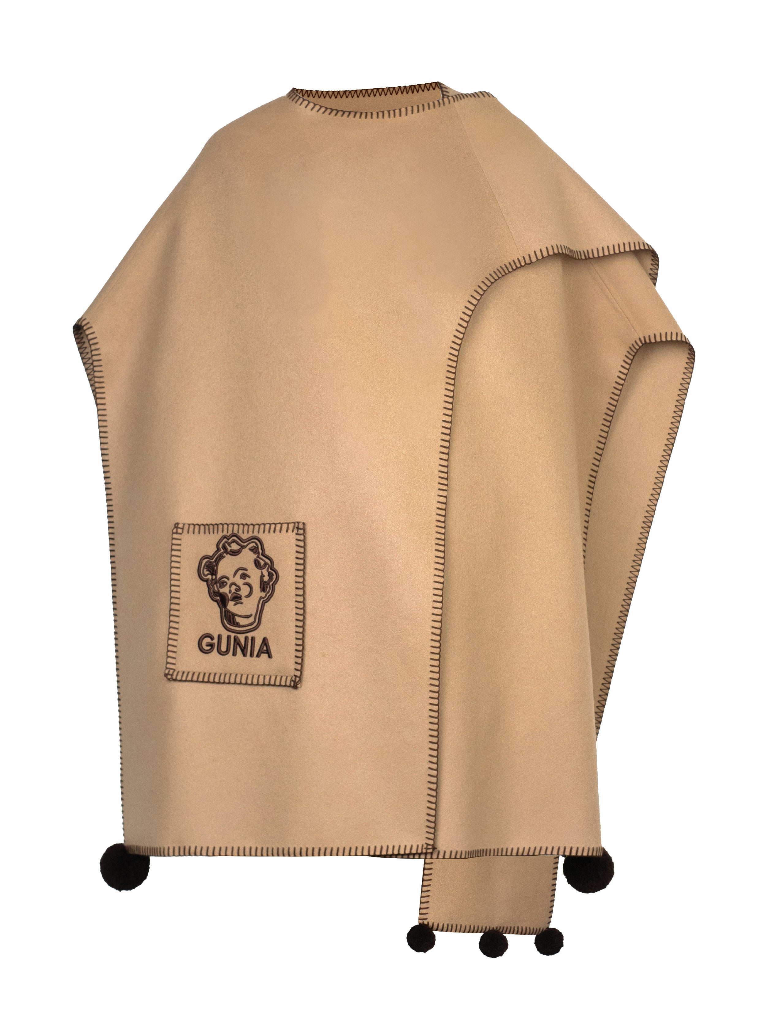 Gunia Project - Asymmetric Poncho