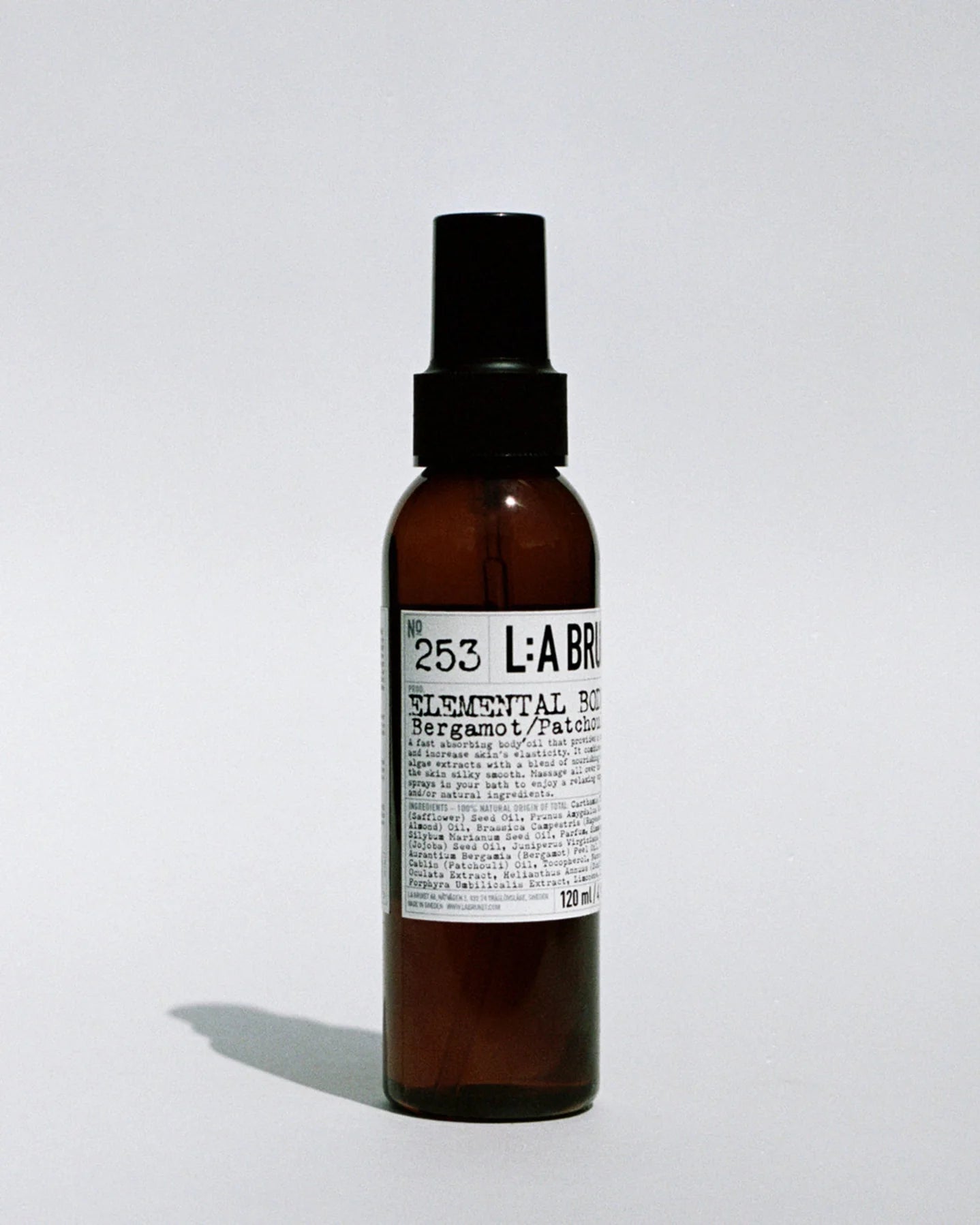 253 Body oil - Bergamot / Patchouli