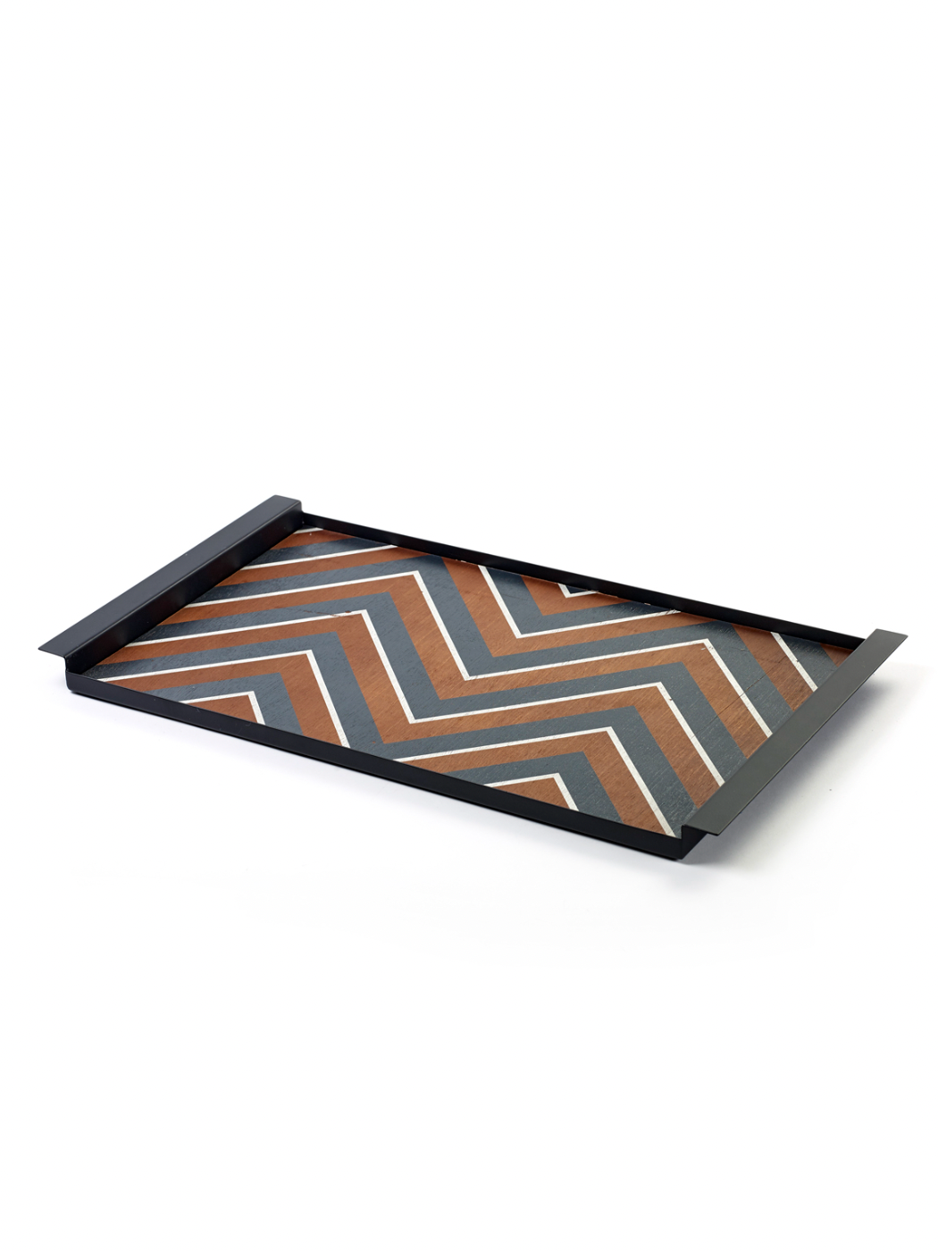Decorative Tray Zigzag Black Charles | Serax