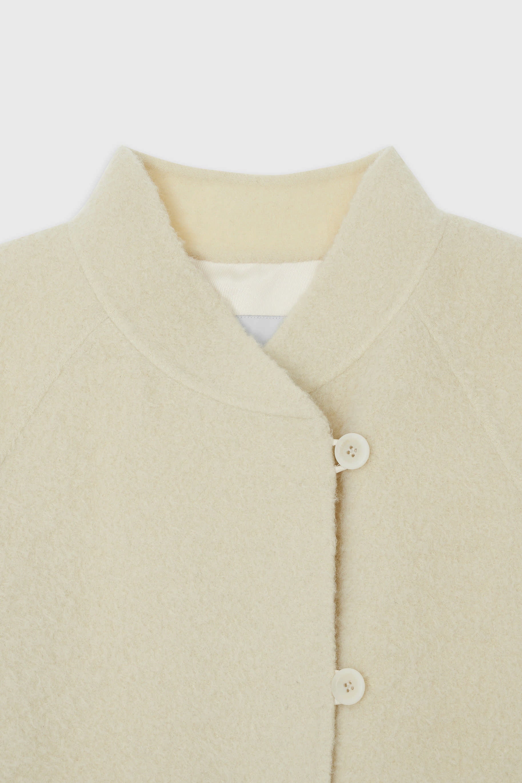 BABY ALPACA RAGLAN COAT