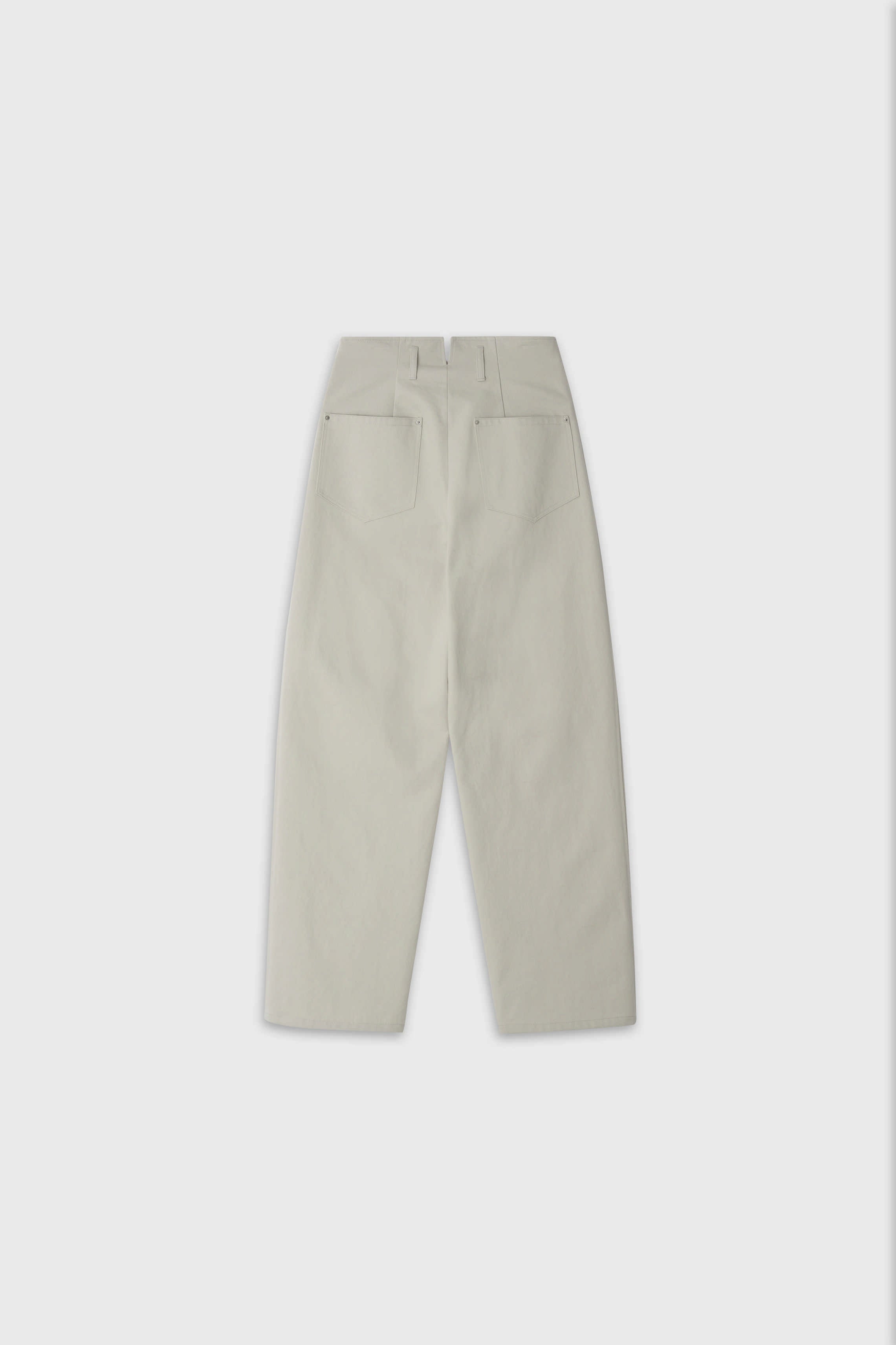 IVORY DENIM TROUSERS