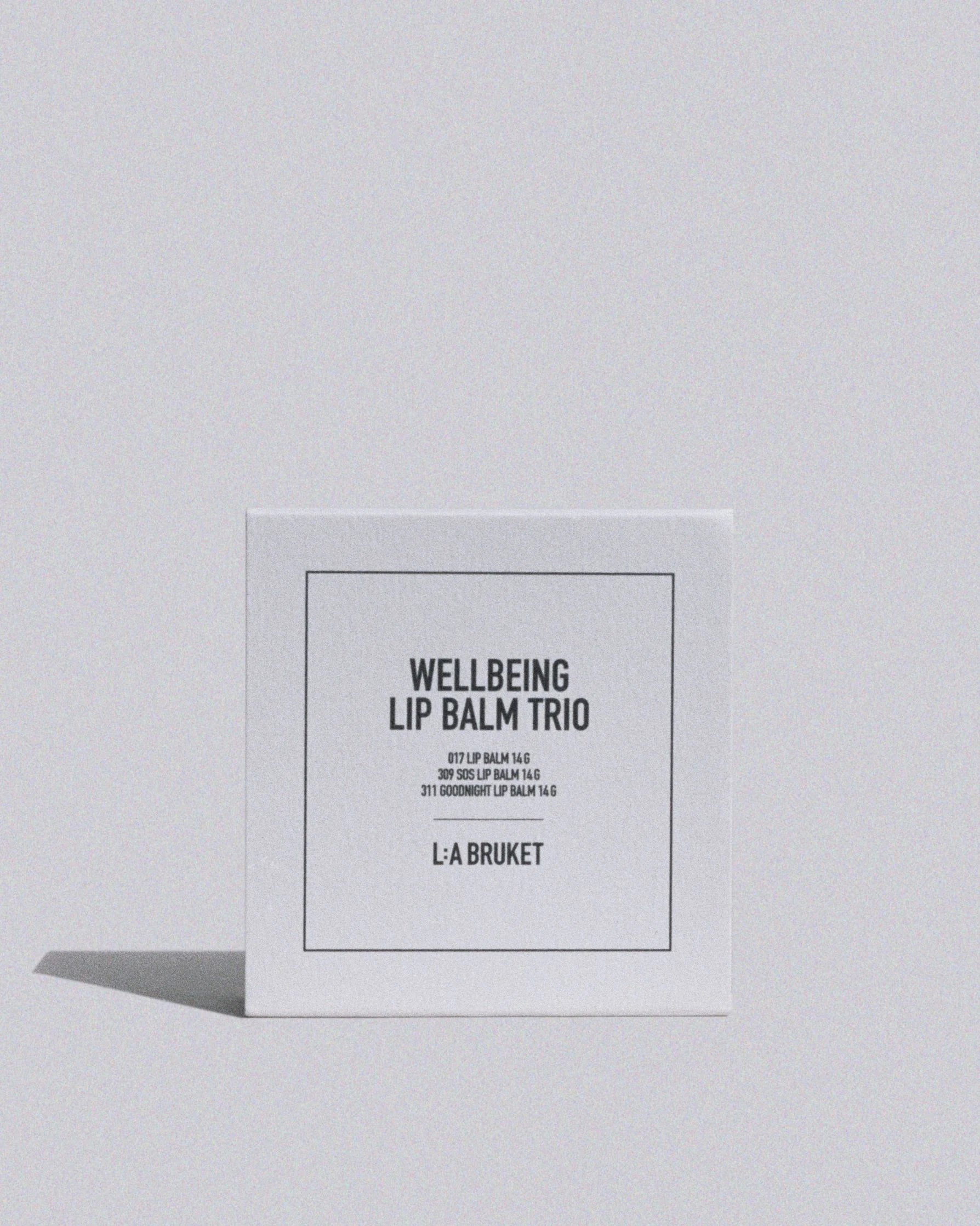 Wellbeing Lip Balm Trio