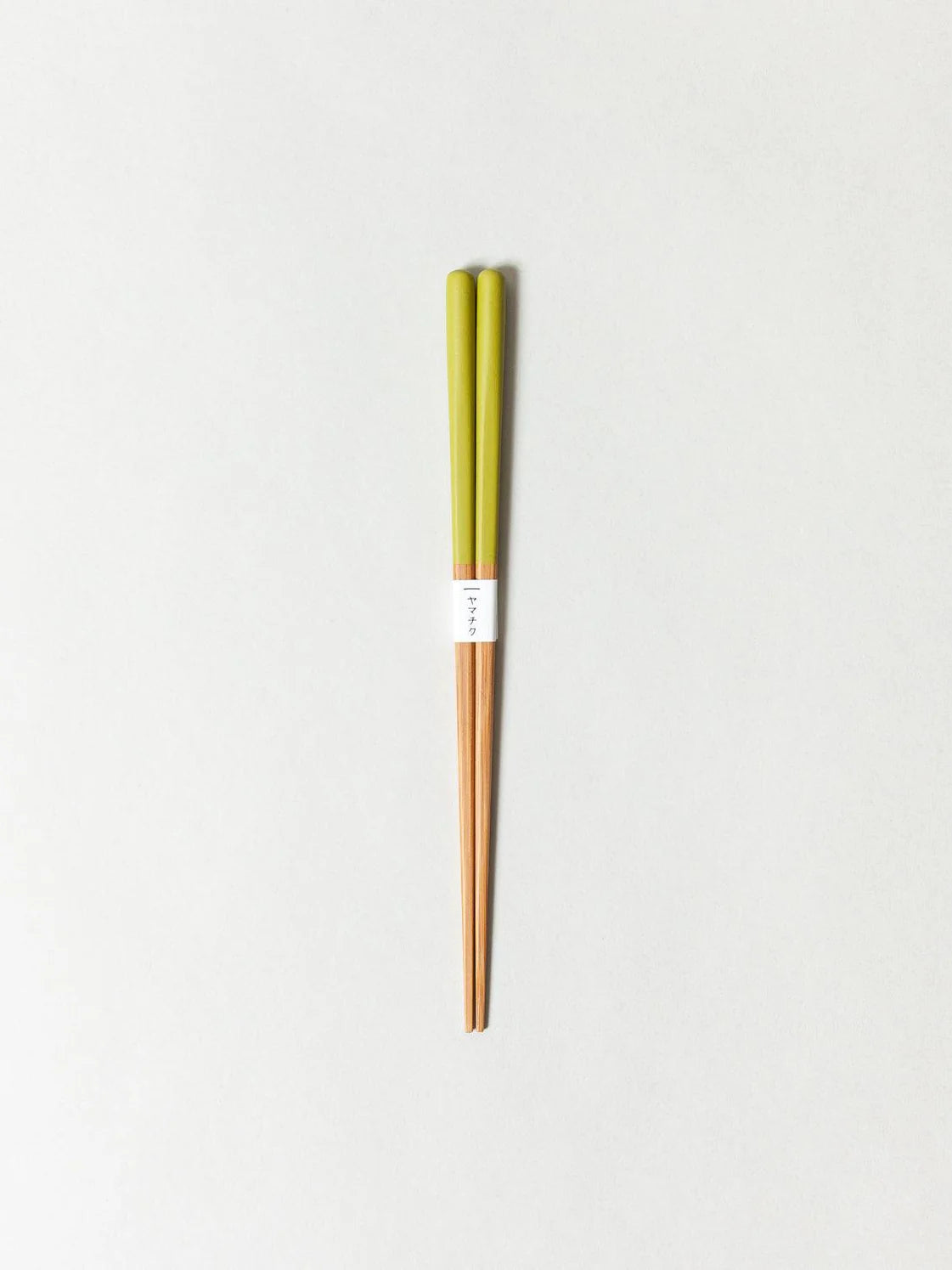 Susu Bamboo Round Chopsticks, Olive - Yamachiku Chopsticks