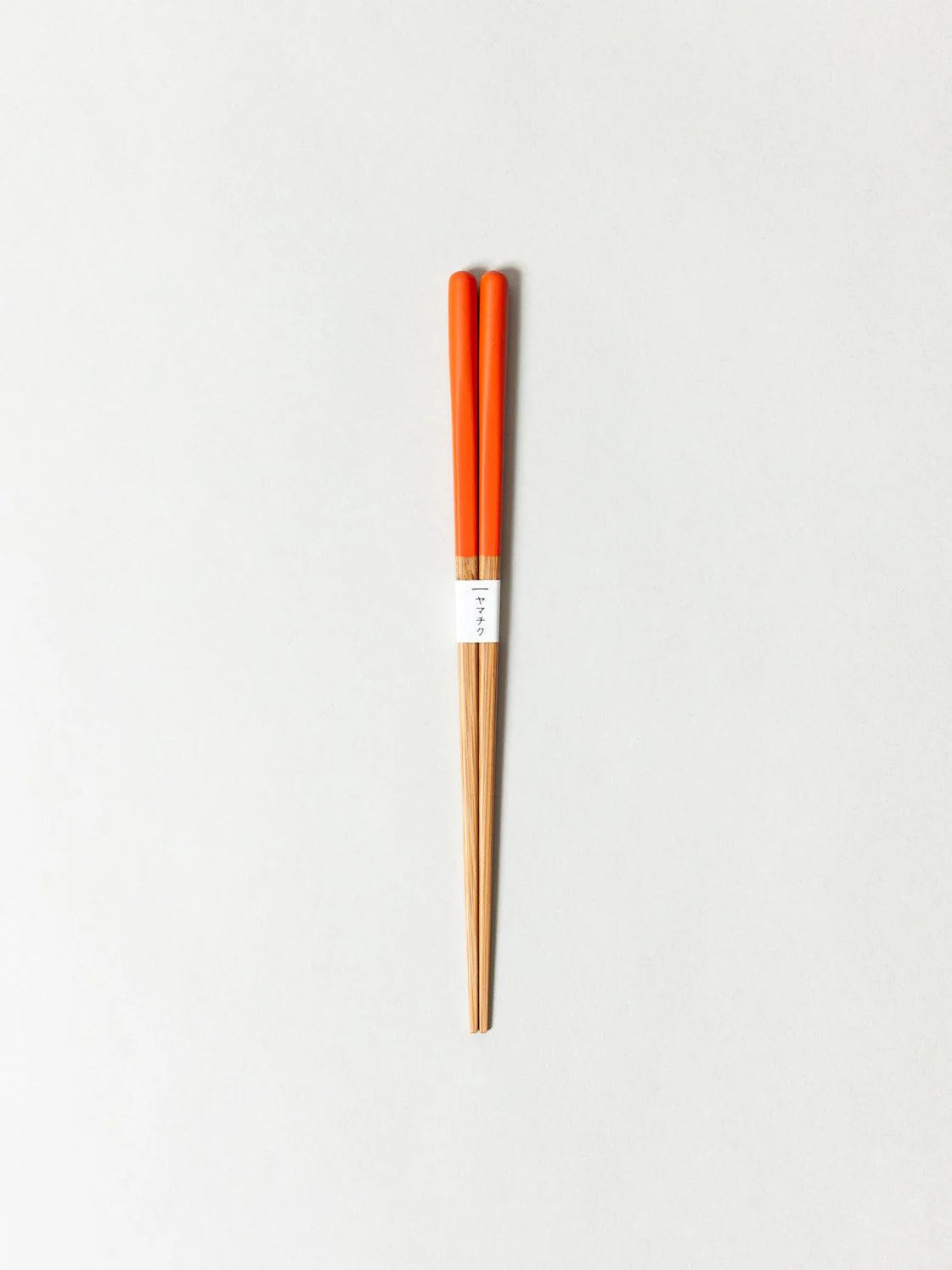 Susu Bamboo Round Chopsticks, Orange - Yamachiku