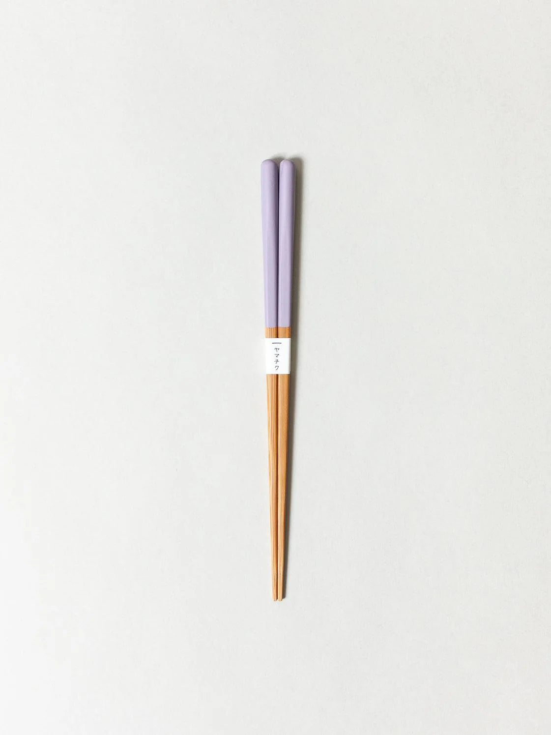 Susu Bamboo Round Chopsticks, Purple - Yamachiku Chopsticks