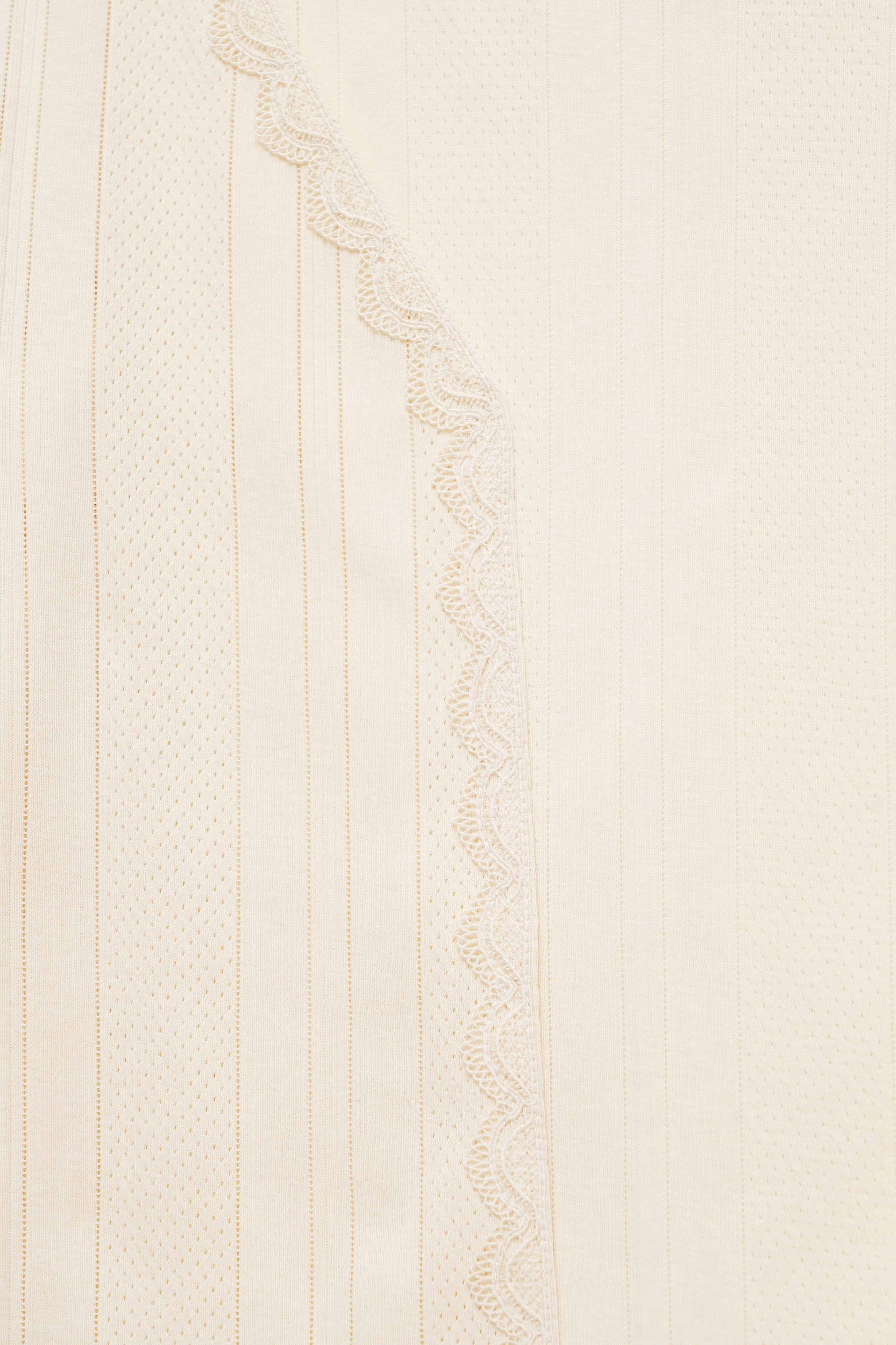 TEXTURED CARDIGAN IN MILK