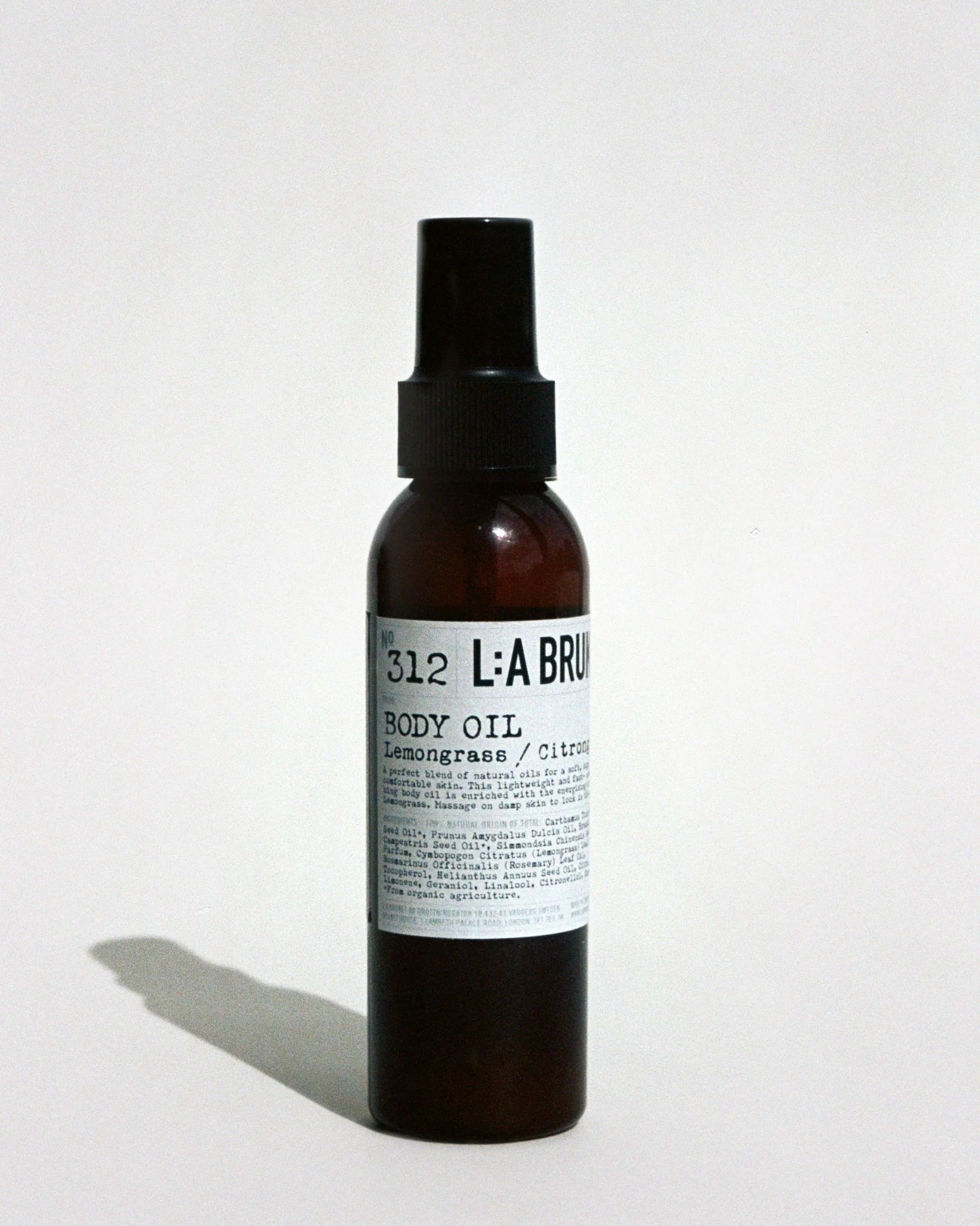 312 Body oil - Lemongrass