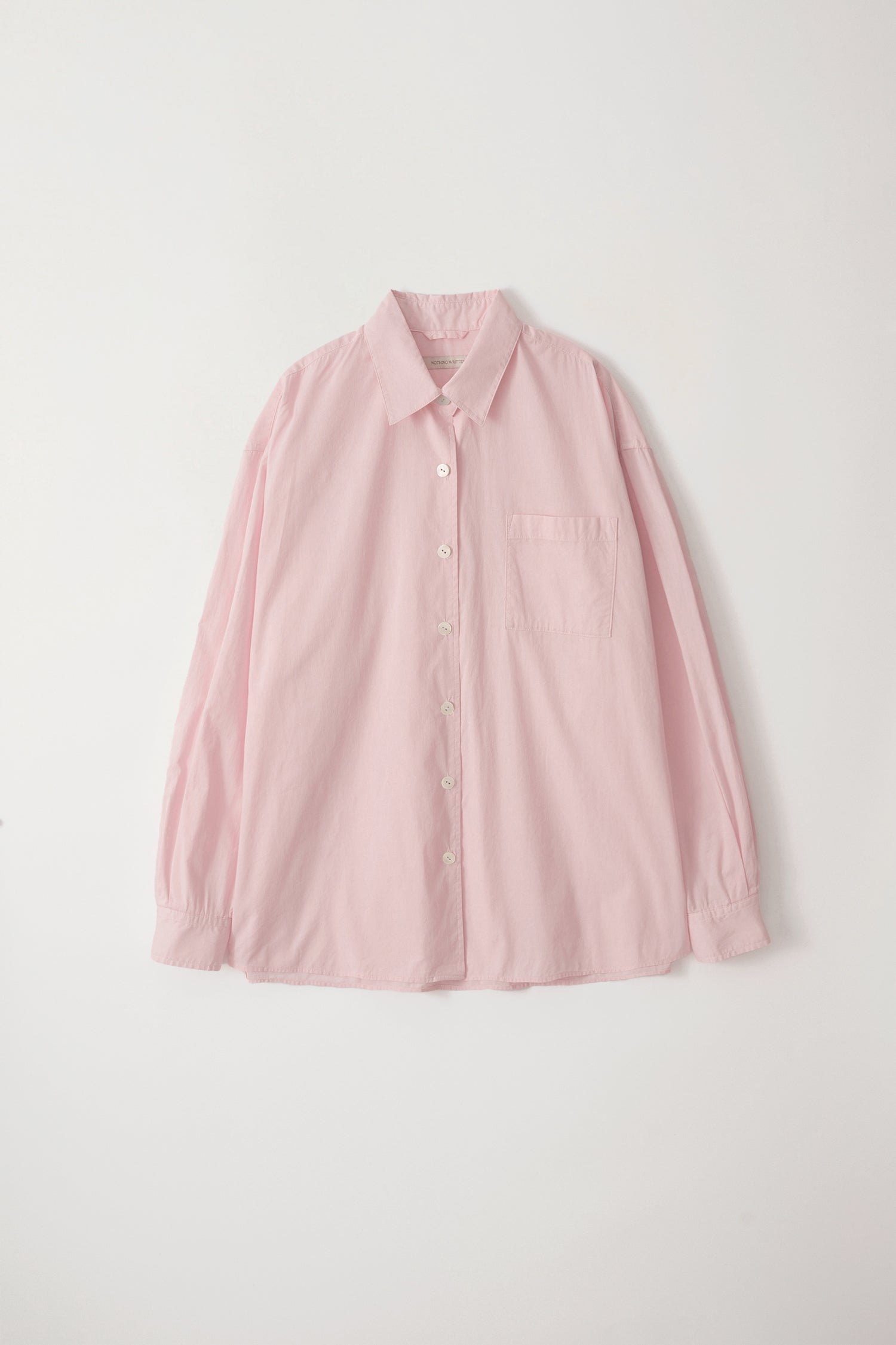 TIMON STRIPED COTTON SHIRT PINK