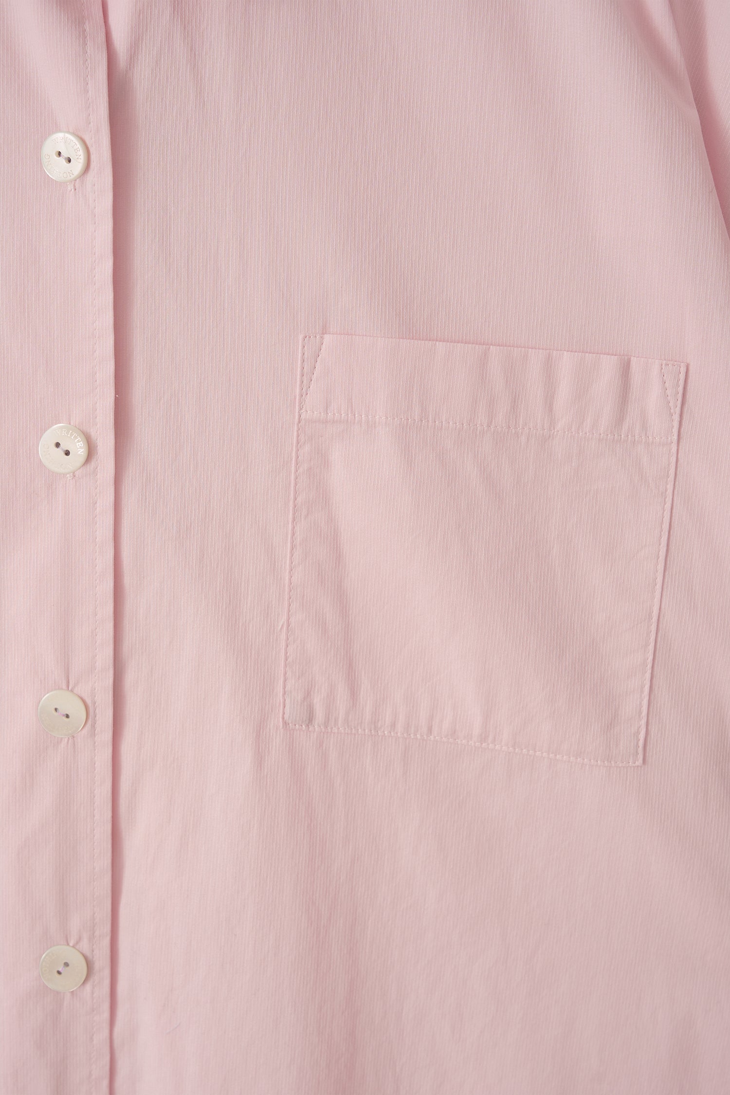 TIMON STRIPED COTTON SHIRT PINK