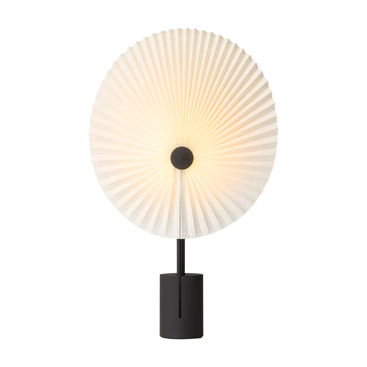 Liris portable table lamp black