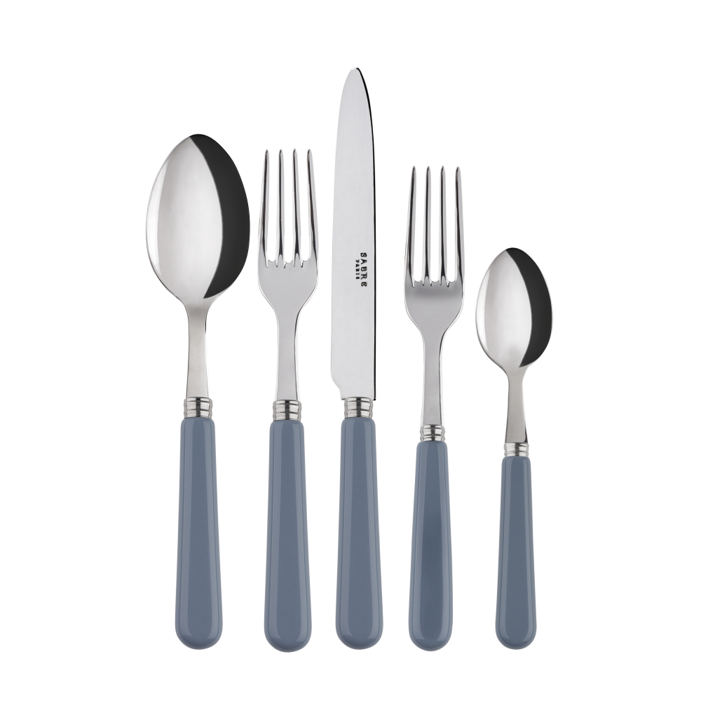 SABRE Paris - POP 5 Pieces Cutlery Set - Grey