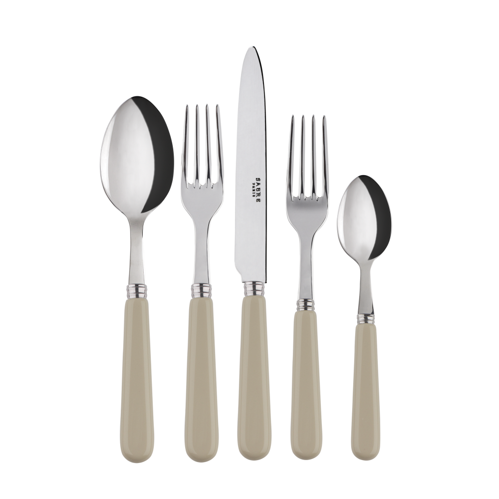 SABRE Paris - POP 5 Pieces Cutlery Set - Light Kaki