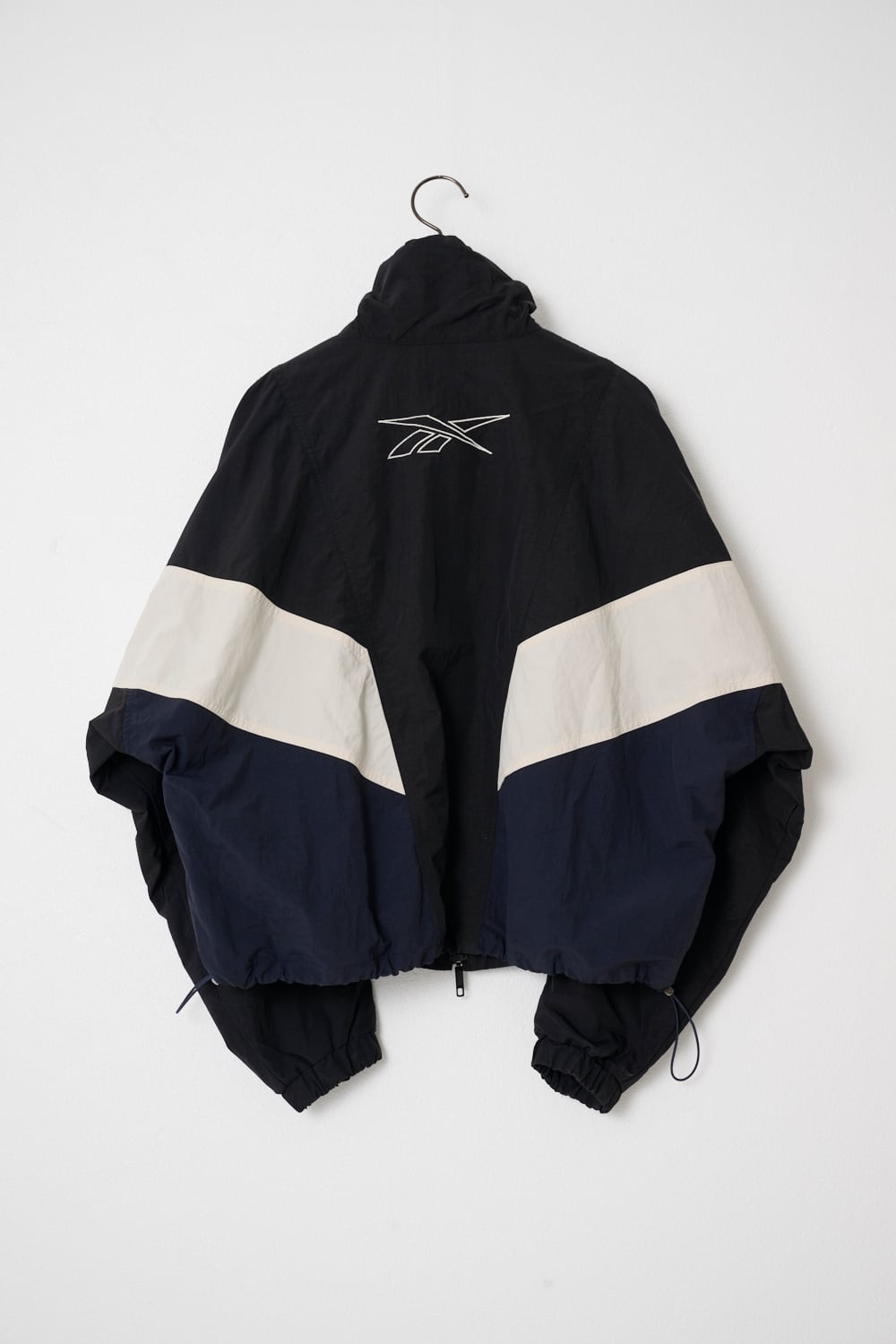 Zip Stand Collar Blouson - Black