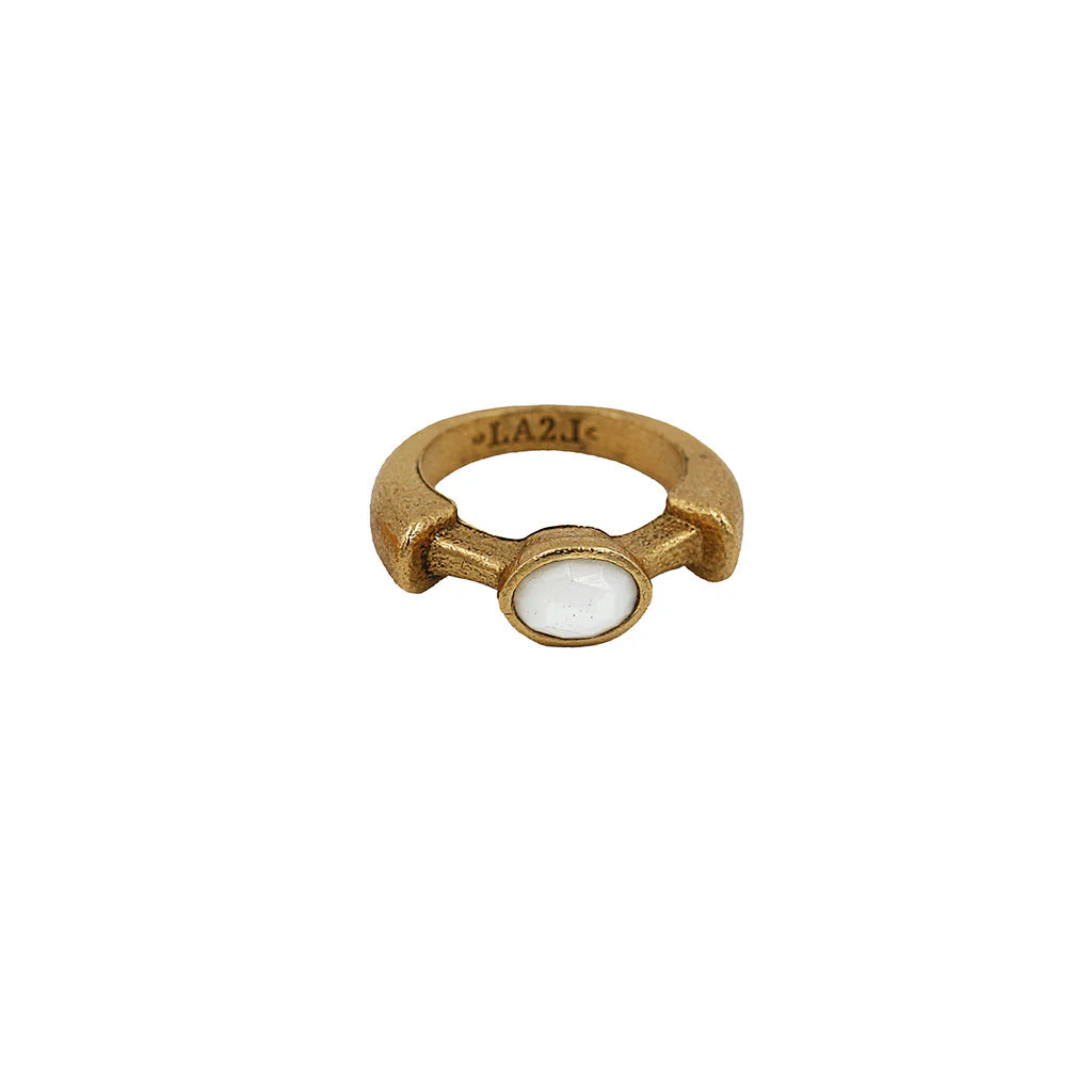 Lorelei Apia Ring - Off White