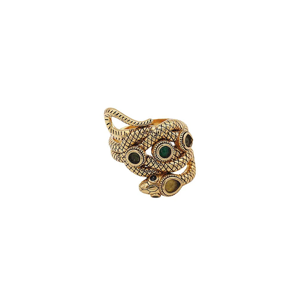 Sissi ring new - Green Mix