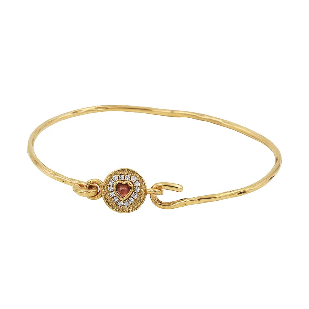 Dolie heart bracelet - Pink