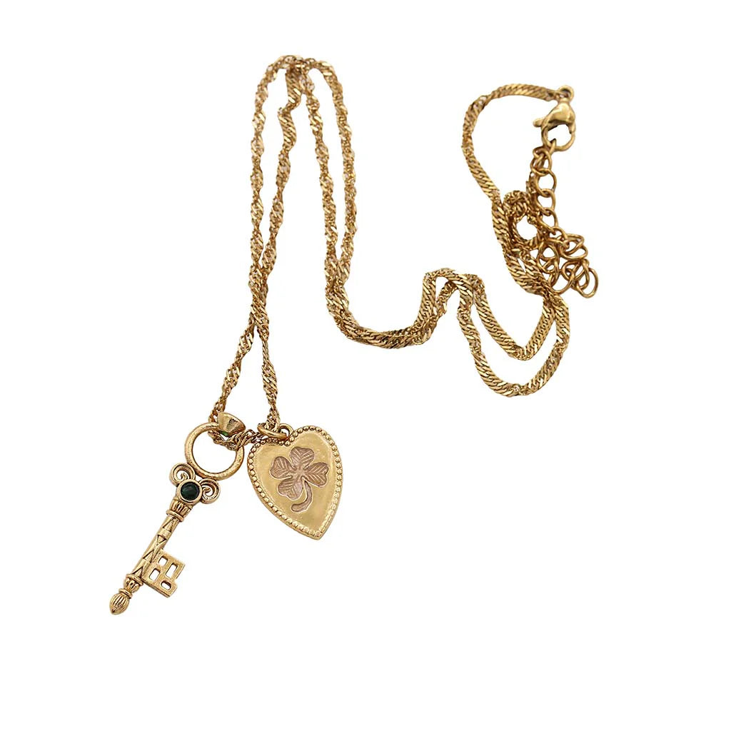 Collier Sacha Coeur clé