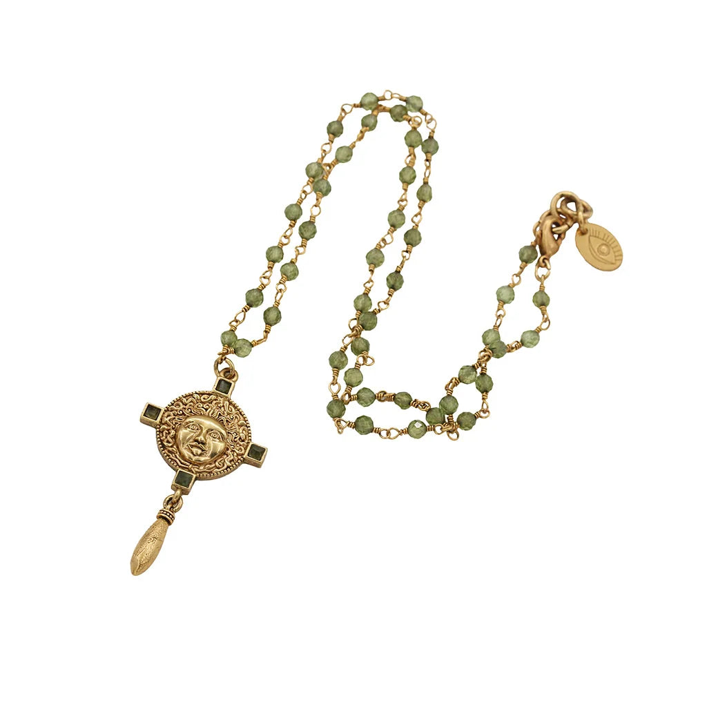 Medusa Stone Necklace