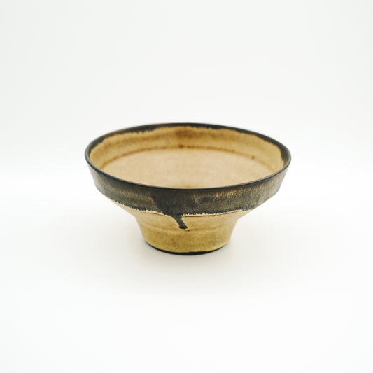 Bruce ShiYu Zhang - Ceramic Bowl - High Plate - Yellow 002