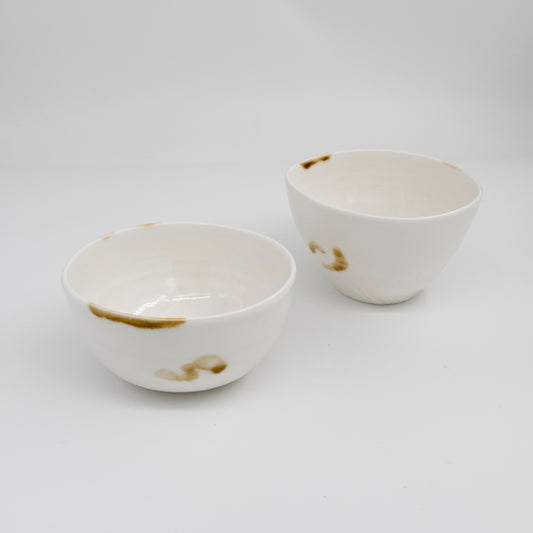 Anna Studio | Hand carving porcelain bowl