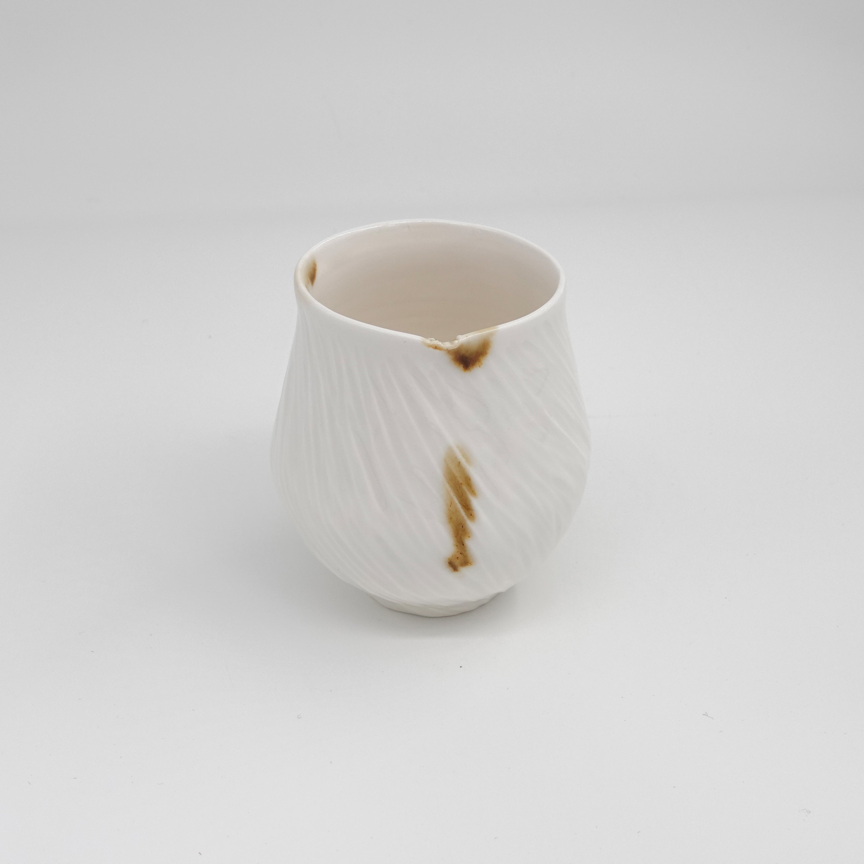 Anna Studio | Hand made porcelain tea cup | cappuccino cup