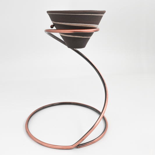 Anna Studio - Handmade Coffee Dripper with Copper Stand
