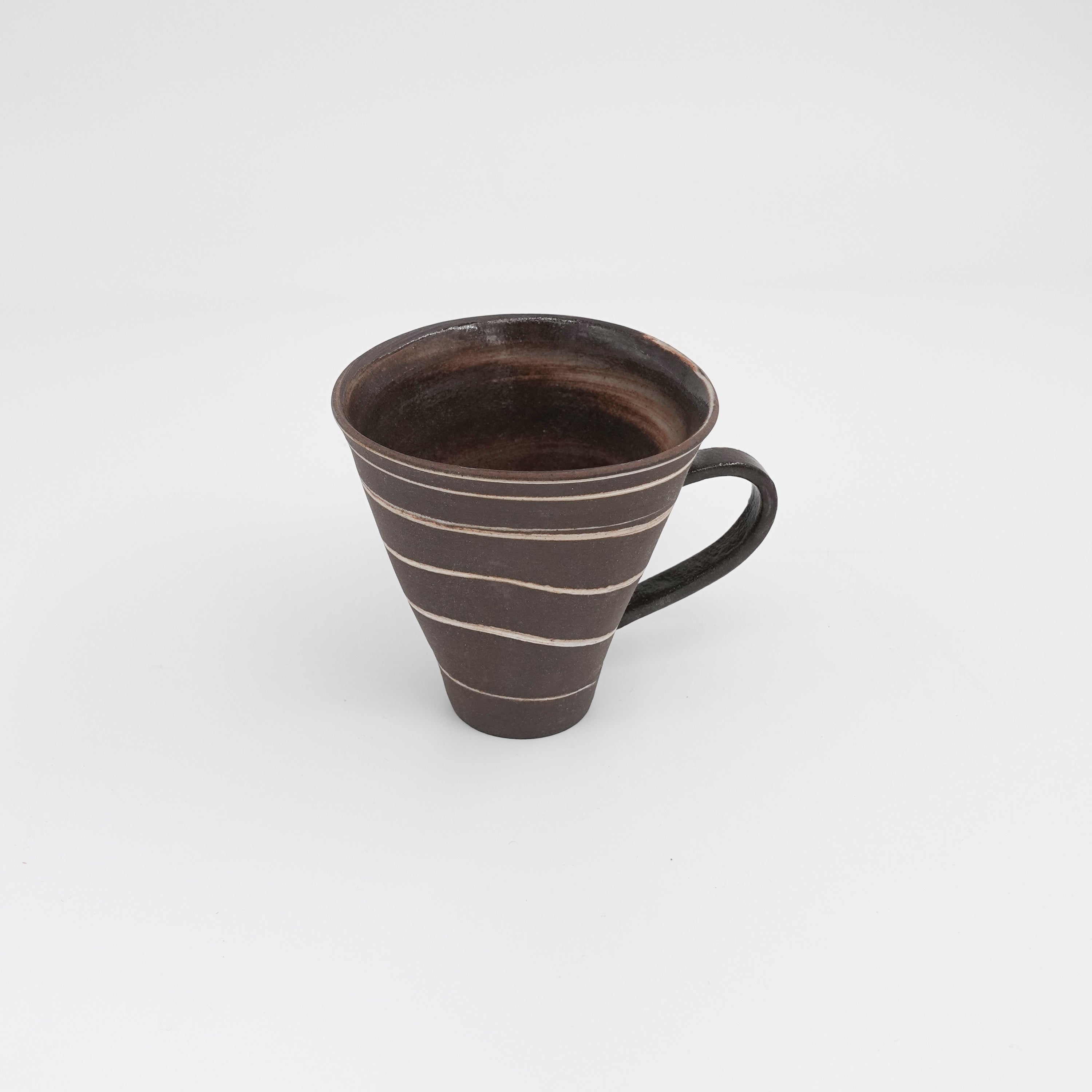 Anna Studio | Volcano Coffee Cup | Espresso Cup | Dark