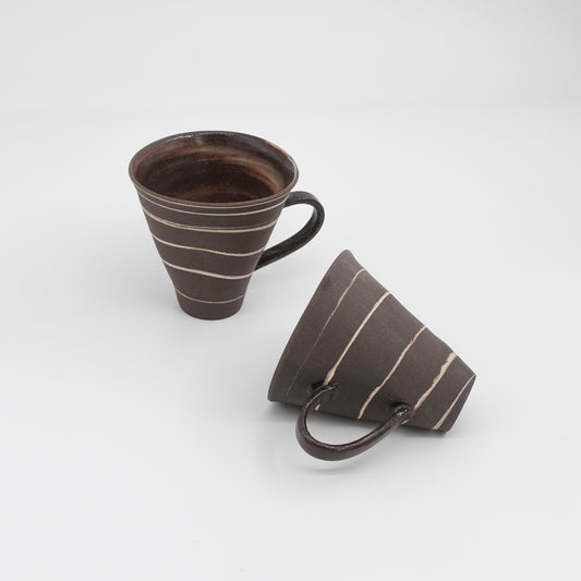 Anna Studio | Volcano Coffee Cup | Espresso Cup | Dark