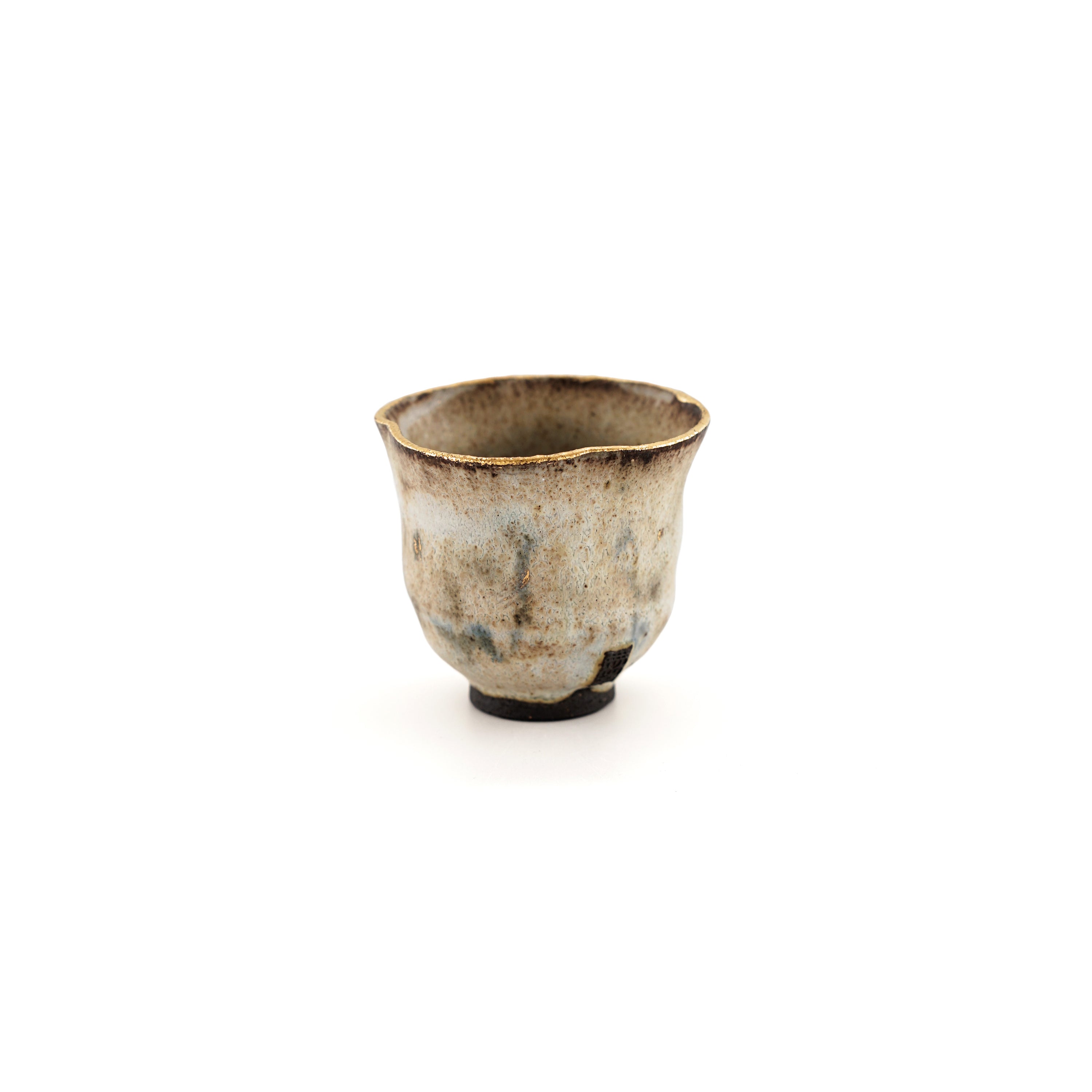 Jiheng Li | Clover gilt tea cup ｜ sake cup