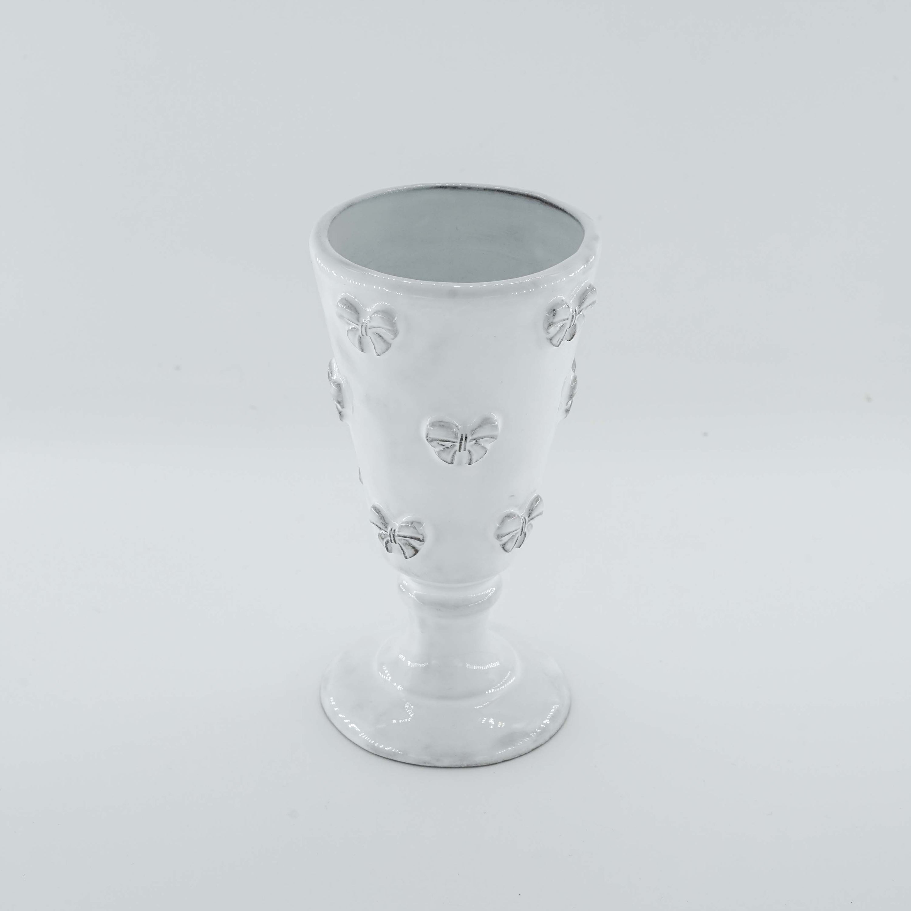 Carron - Nœud-Nœud footed vase