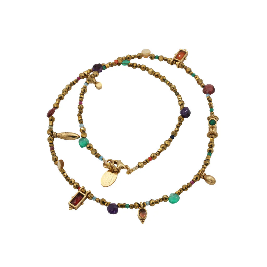 Rhoda tassel necklace