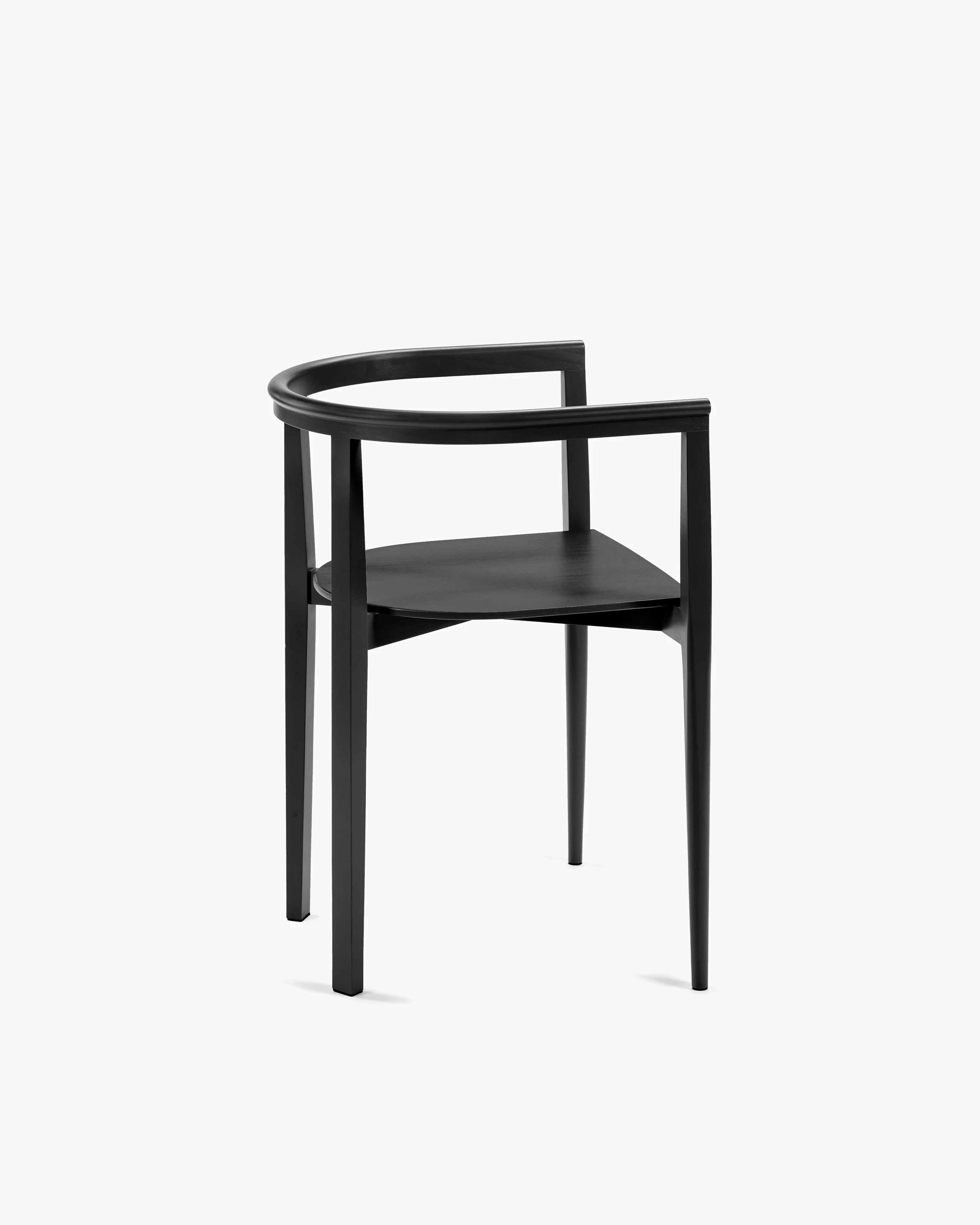 Chair beech black Elé | Serax by Ann Demeulemeester