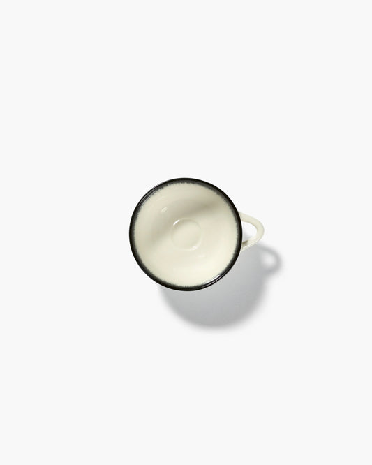 Serax by Ann Demeulemeester | Espresso cups set white/black variation a Dé