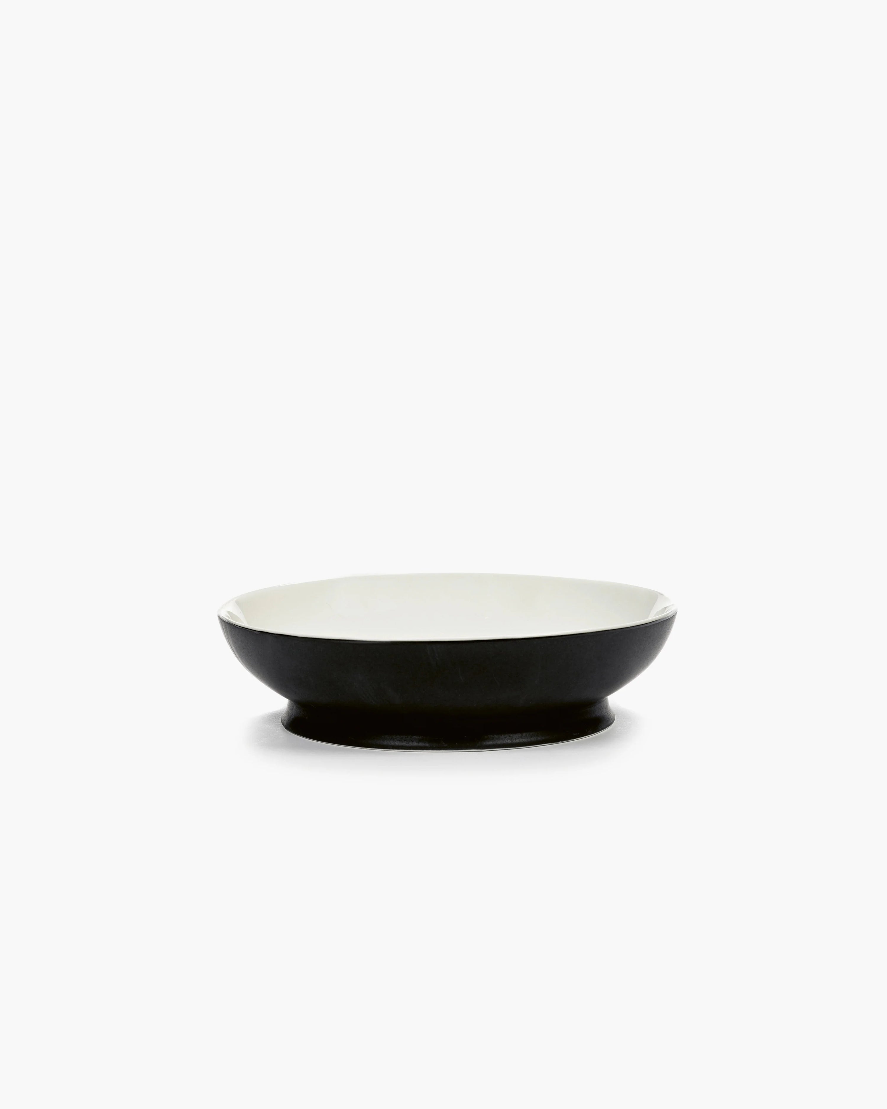 Serax by Ann Demeulemeester | Soup bowl black/off-white Ra