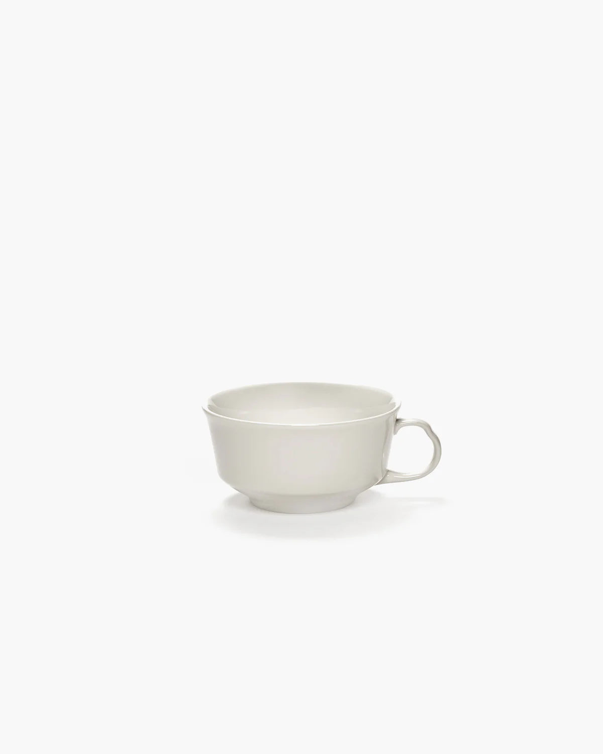 Coffee cup white Silhouette with saucer