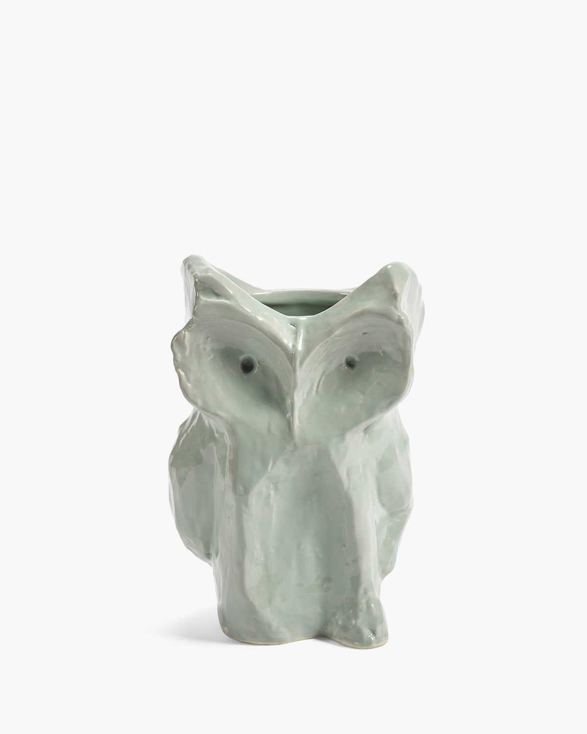 Owl Vase S Light Blue After Midnight
