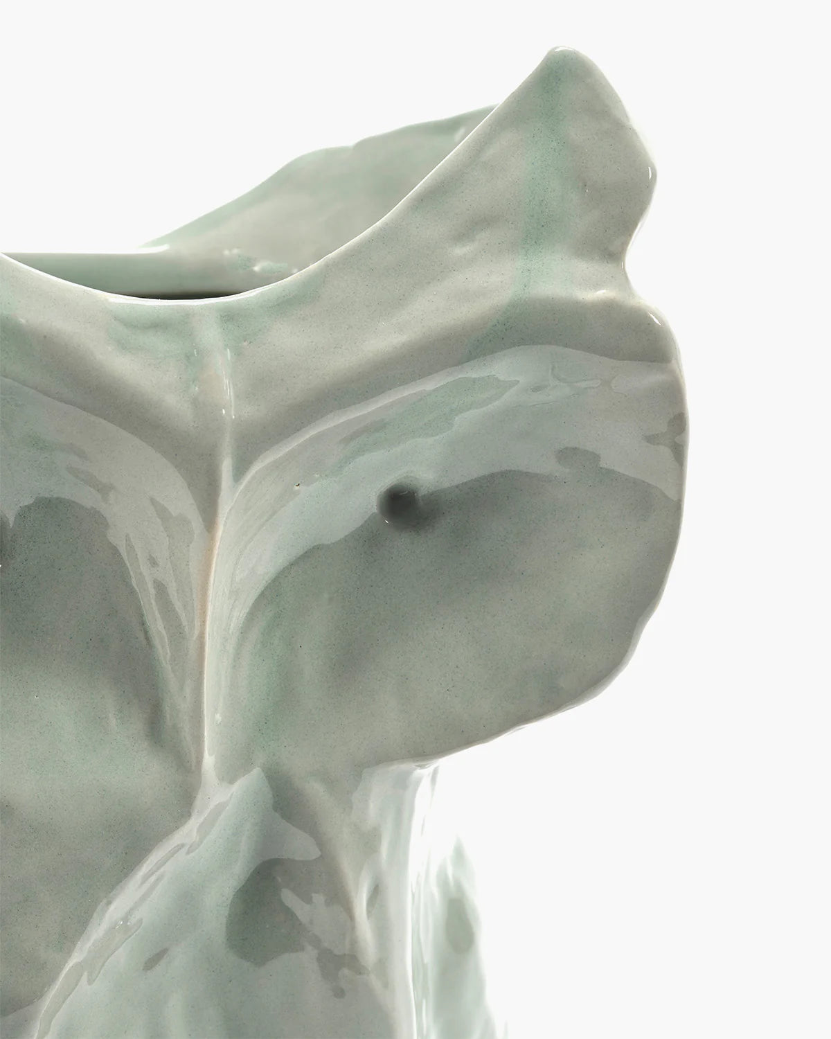 Owl Vase S Light Blue After Midnight