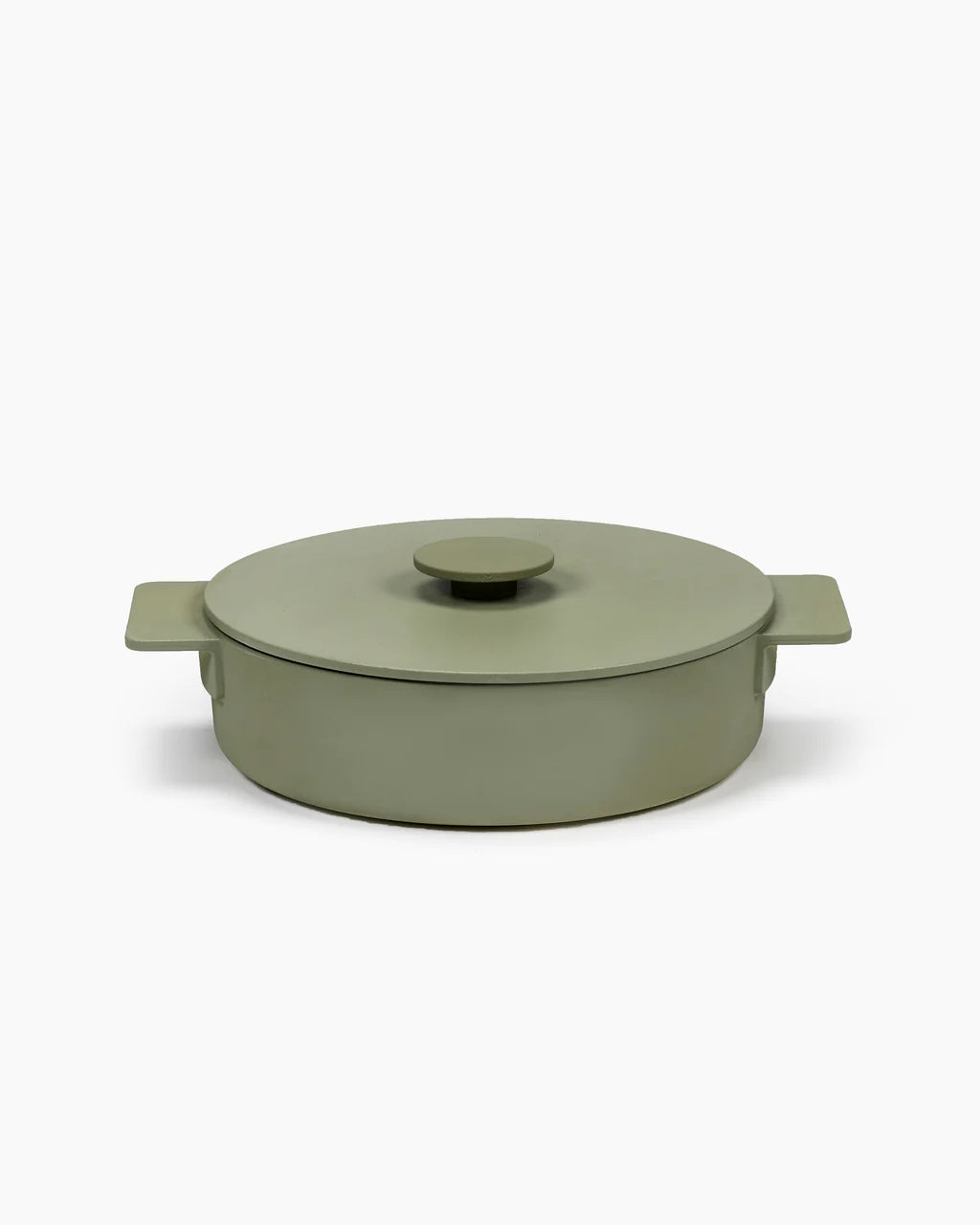 Serax by Sergio Herman | Casserole L cast iron camogreen Surface